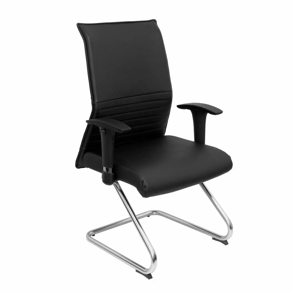 Reception Chair Albacete Confidente Patín Piqueras Y Crespo 8Cpspne Black 1