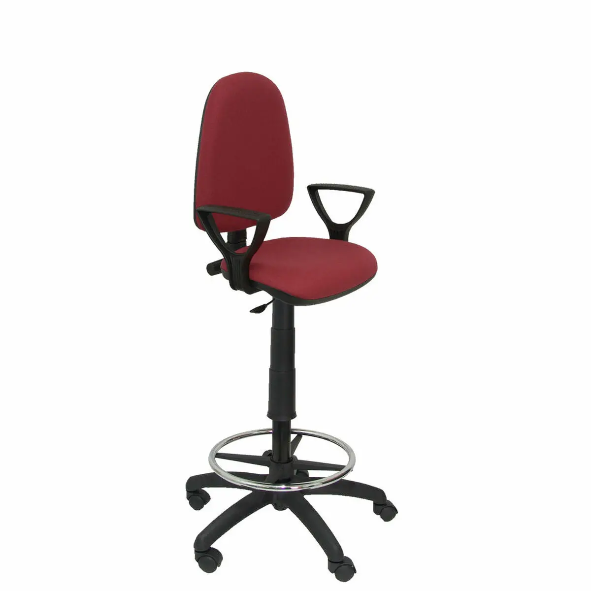 Stool Ayna Bali Piqueras Y Crespo T04cp Red Maroon Pvc 1