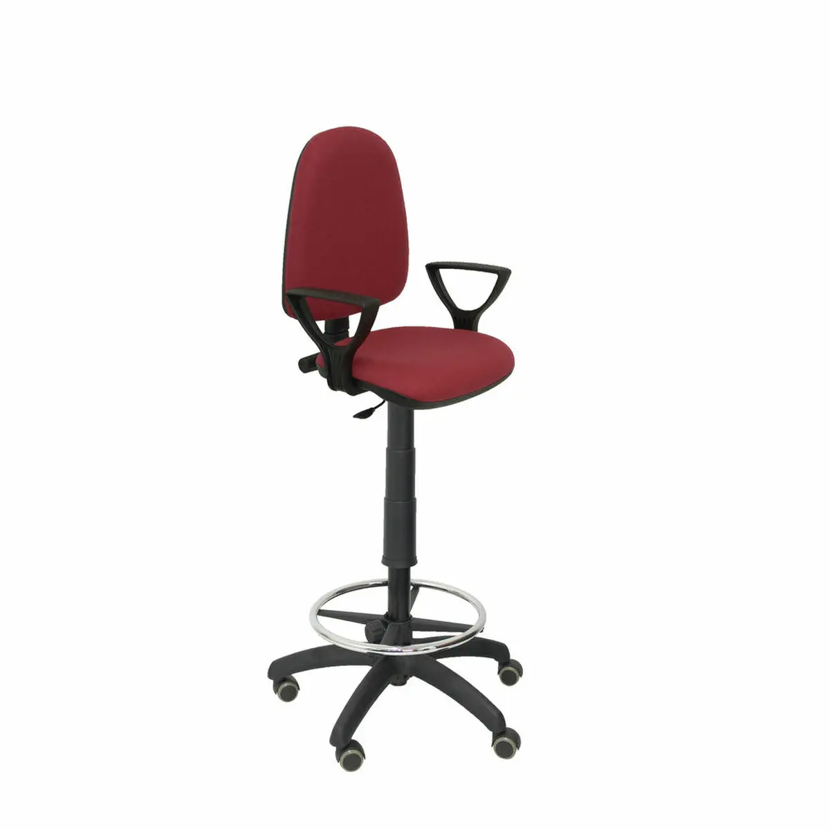 Stool Ayna Bali Piqueras Y Crespo T04cp Red Maroon Pvc 1