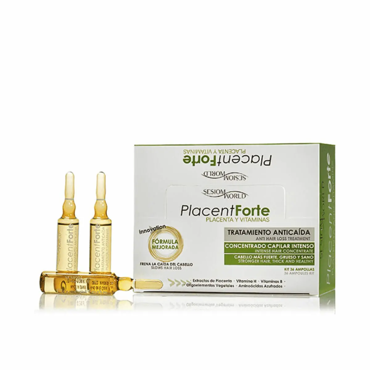 Anti-Hair Loss Ampoulles Sesiomworld Placent Forte (36 Units) 1