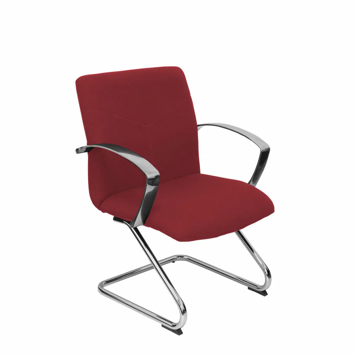 Reception Chair Caudete  Patín Piqueras Y Crespo Bali933 Red Maroon 1