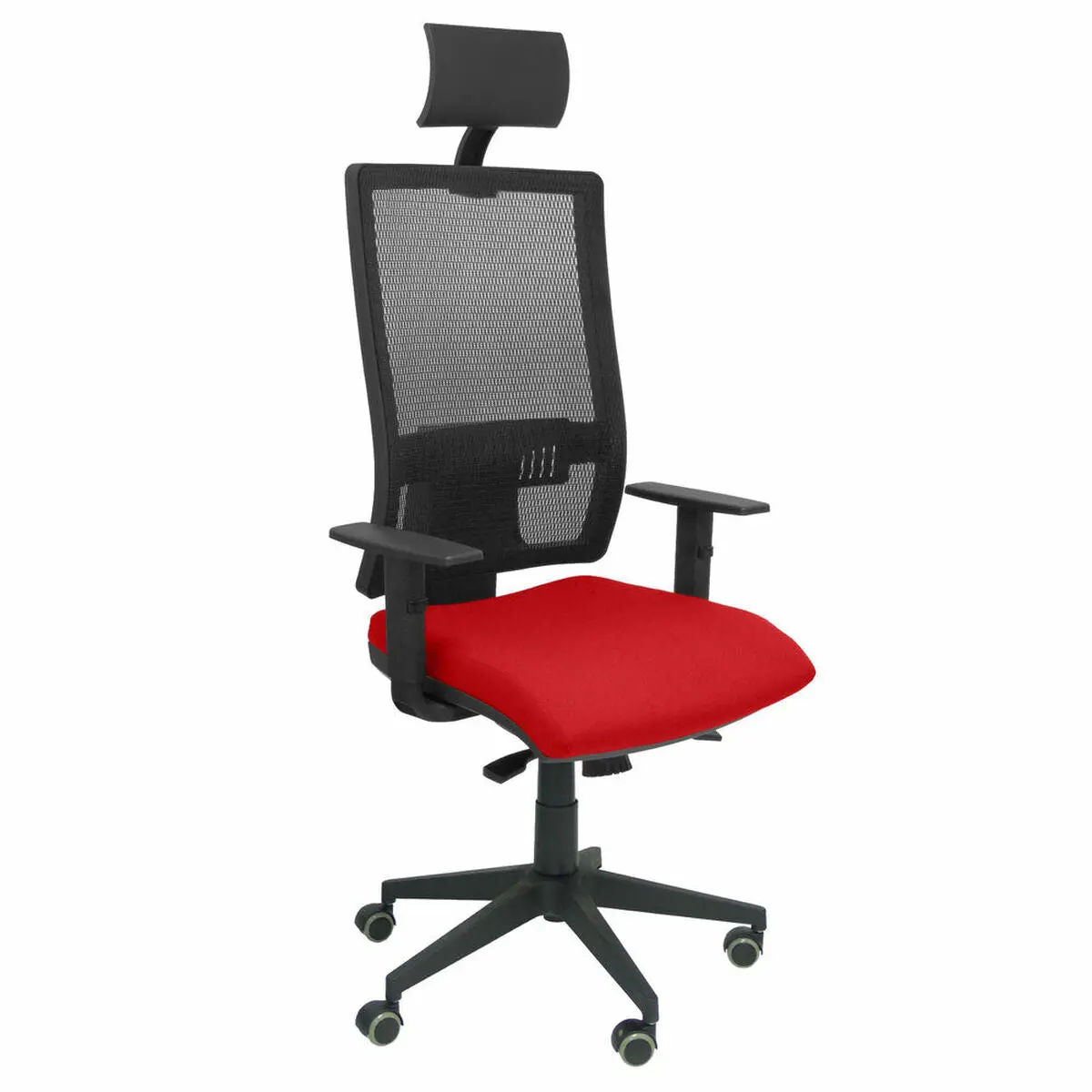 Office Chair With Headrest Horna Bali Piqueras Y Crespo Bali350 Red 1