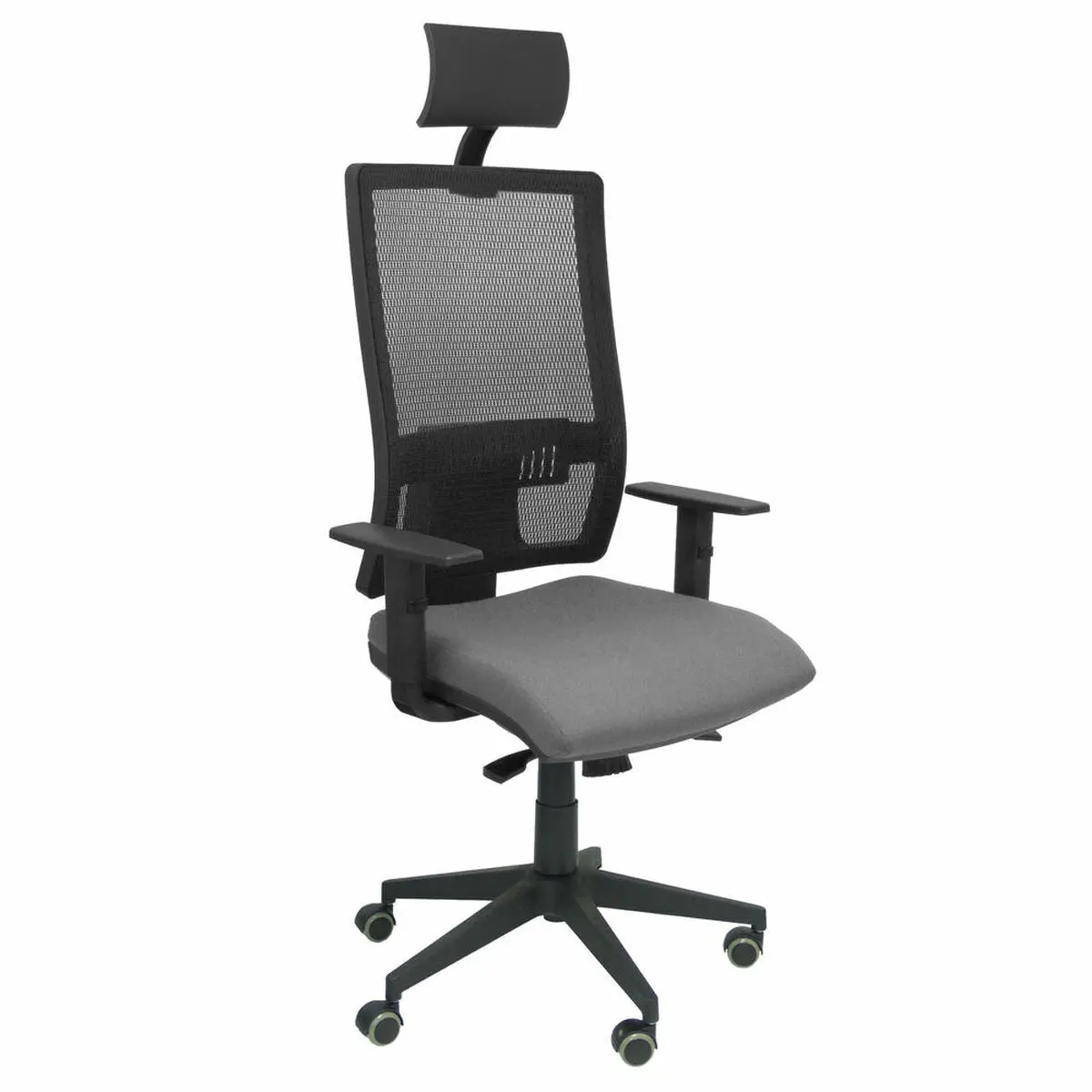 Office Chair With Headrest Horna Bali Piqueras Y Crespo Sbali40 Grey Light Grey 1