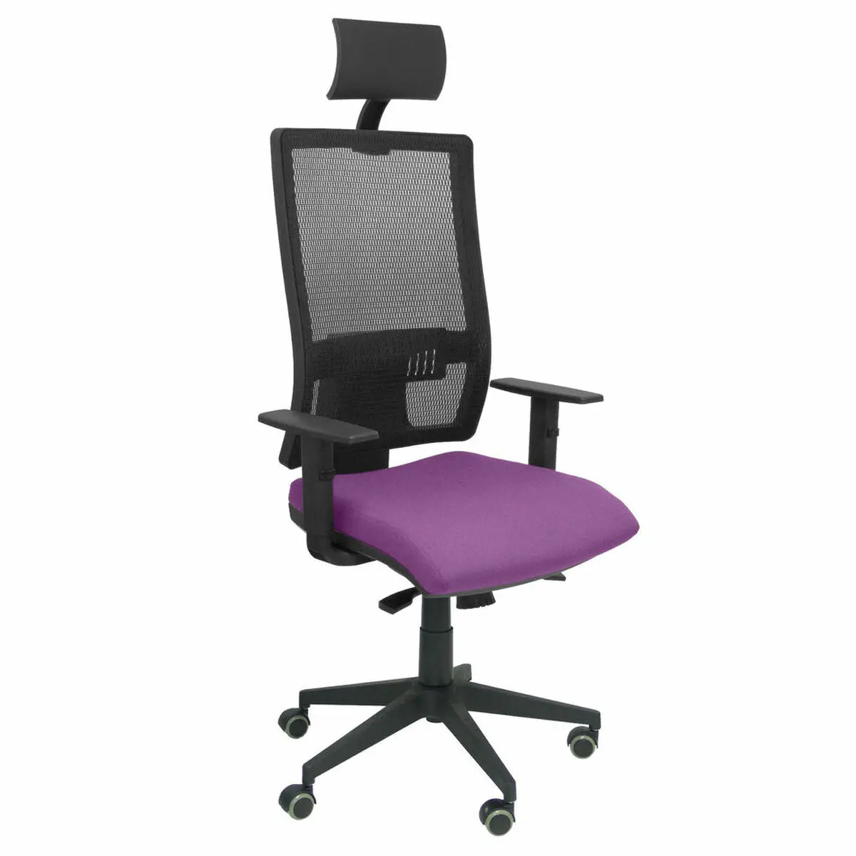 Office Chair With Headrest Horna Piqueras Y Crespo Sbali82 Purple Lilac 1