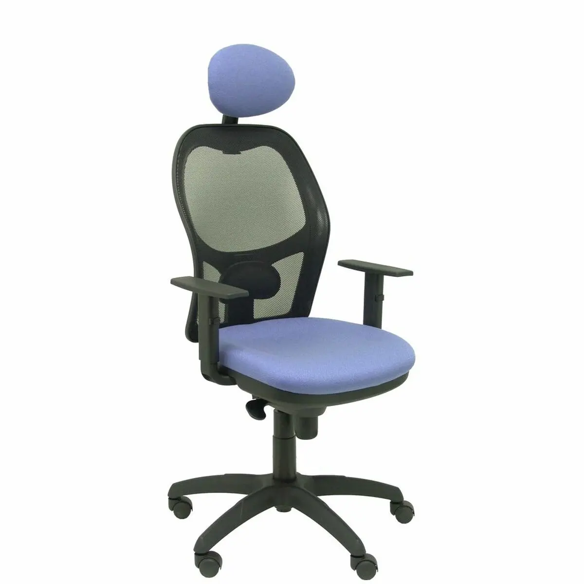 Office Chair With Headrest Jorquera Piqueras Y Crespo Ali261c Blue 1
