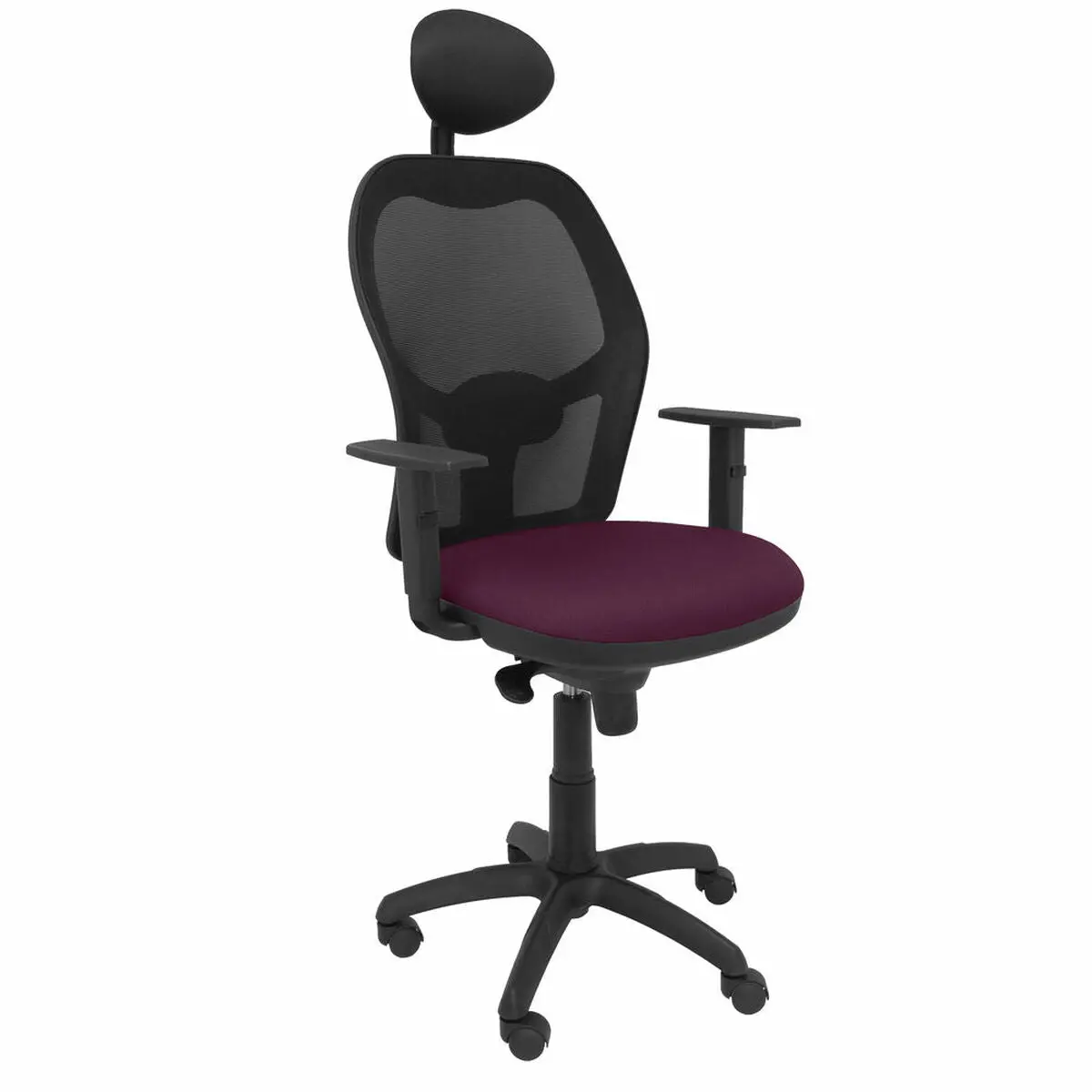 Office Chair With Headrest Jorquera Piqueras Y Crespo Ali760c Purple 1