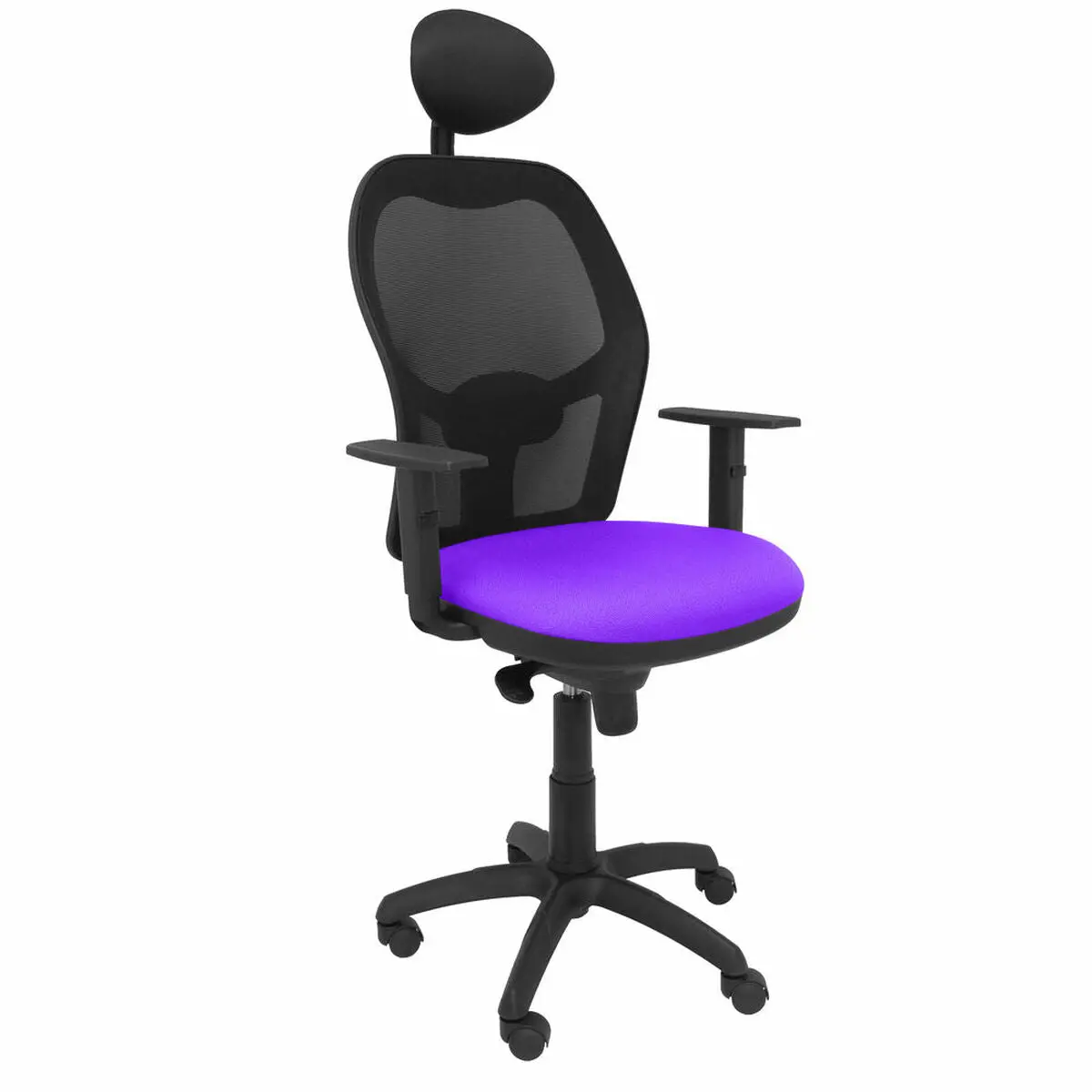 Office Chair With Headrest Jorquera Piqueras Y Crespo Bali82c Lilac 1