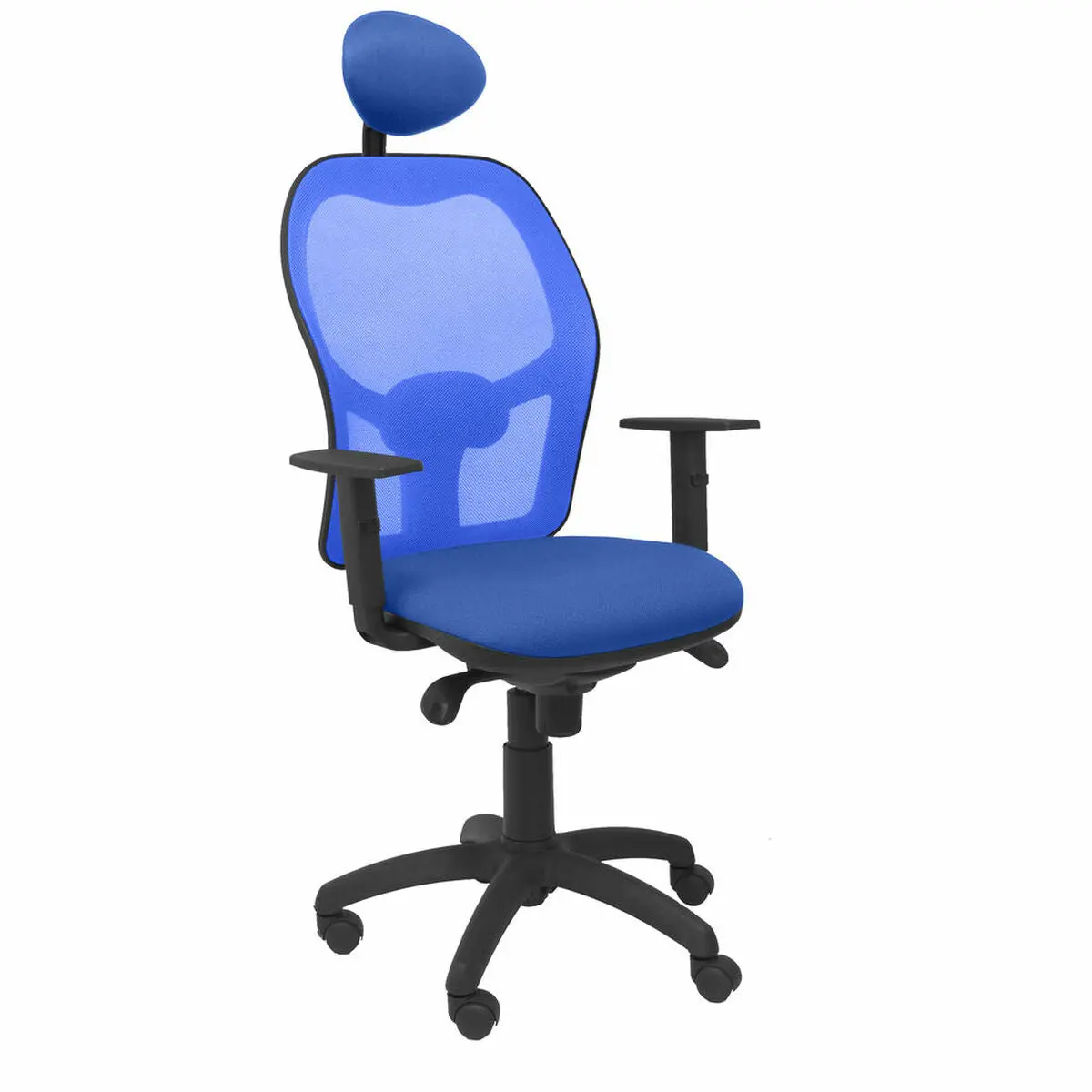 Office Chair With Headrest Jorquera  Piqueras Y Crespo Ali229c Blue 1