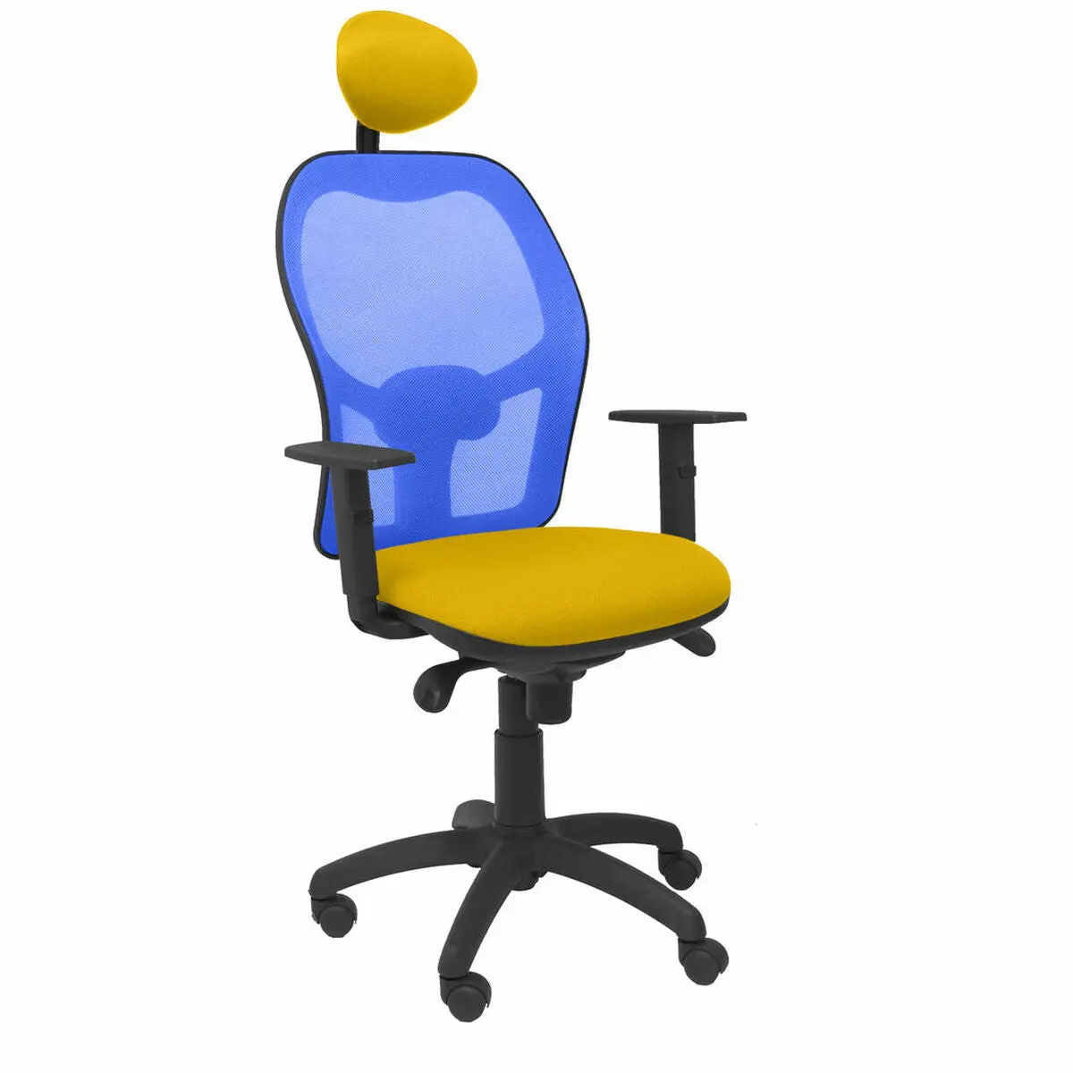 Office Chair With Headrest Jorquera  Piqueras Y Crespo Ali100c Yellow 1