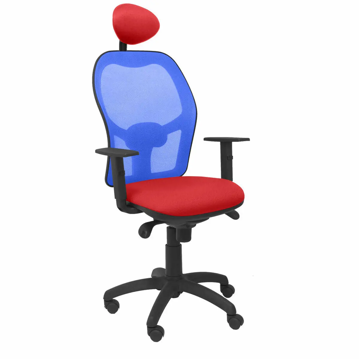 Office Chair With Headrest Jorquera  Piqueras Y Crespo Ali350c Red 1