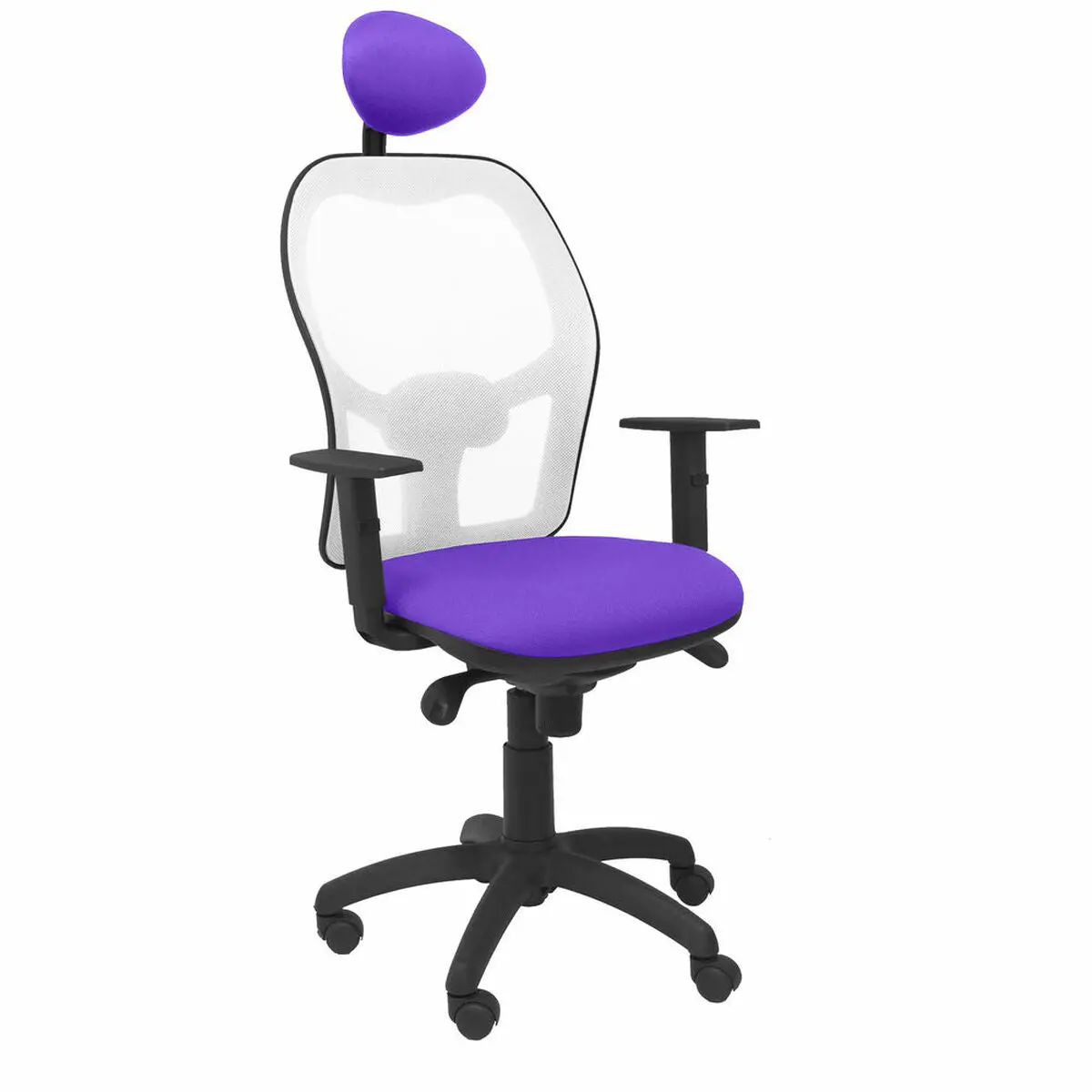 Office Chair With Headrest Jorquera Piqueras Y Crespo Bali82c Purple Lilac 1