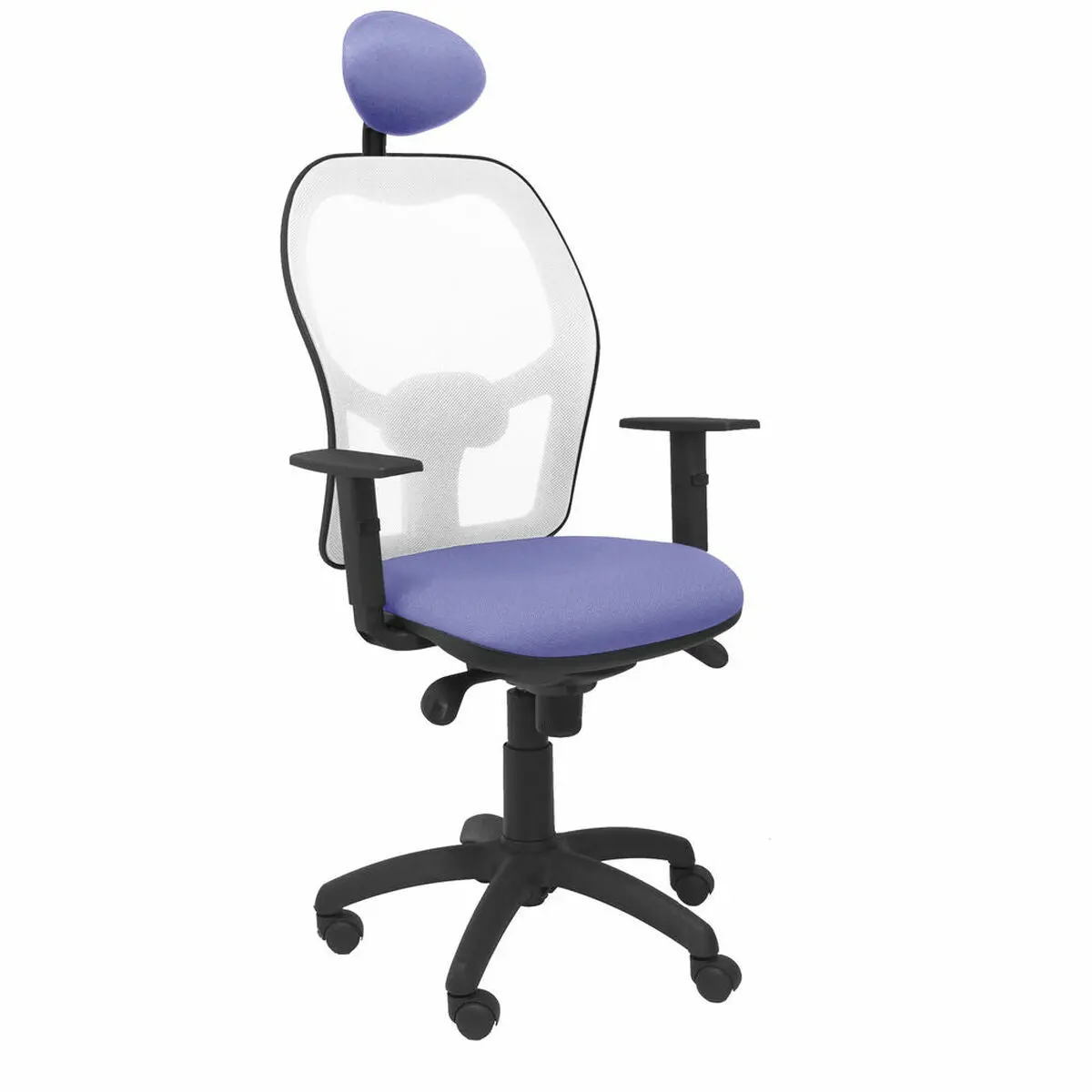 Office Chair With Headrest Jorquera  Piqueras Y Crespo Ali261c Blue 1
