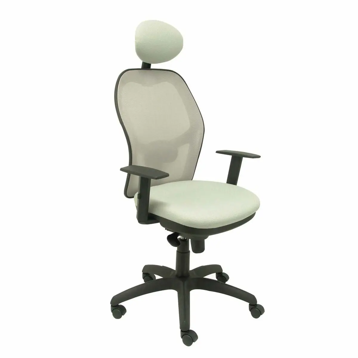 Office Chair With Headrest Jorquera Piqueras Y Crespo Bali40c Grey 1