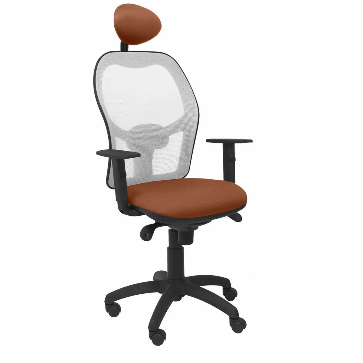 Office Chair With Headrest Jorquera Piqueras Y Crespo Ali363c Brown 1