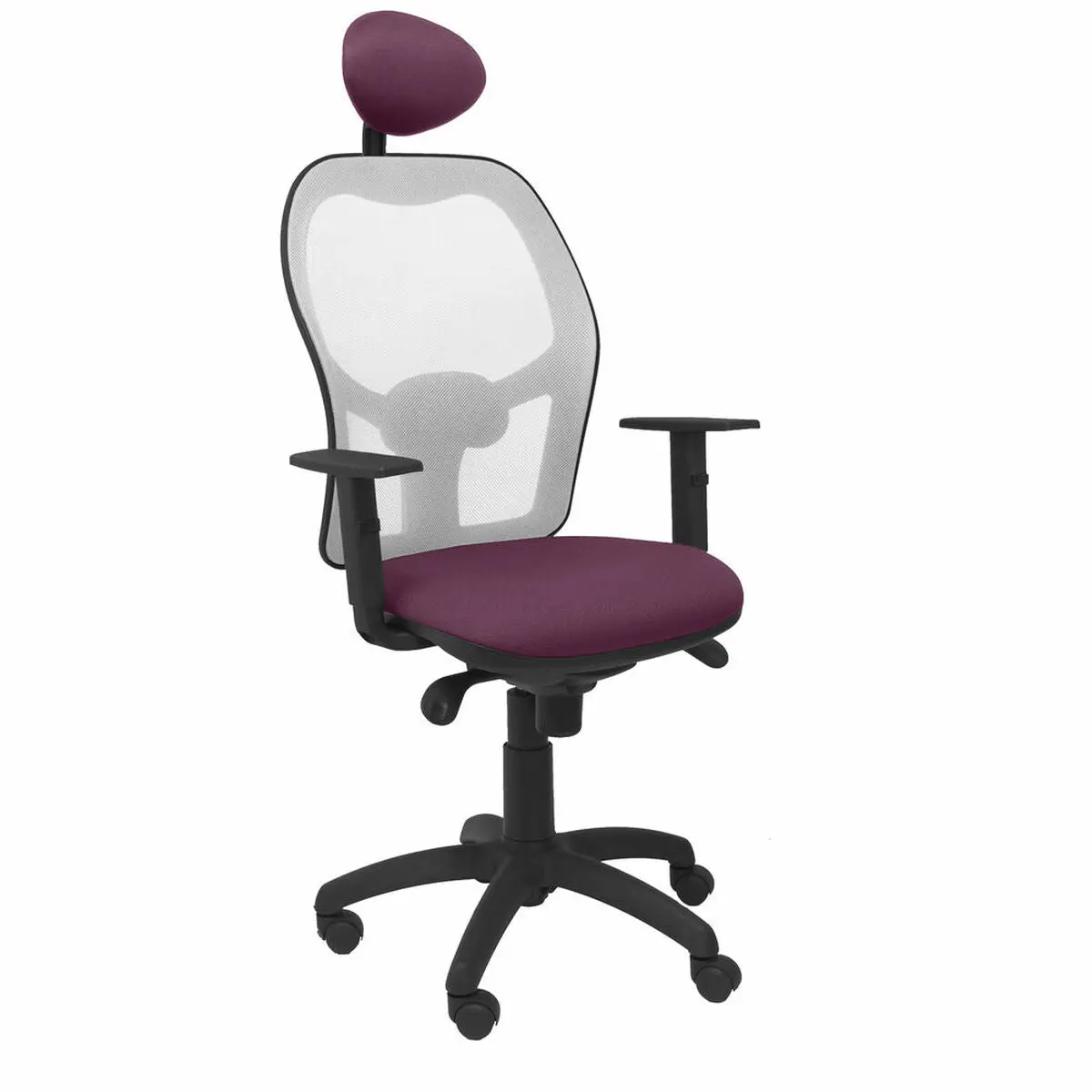 Office Chair With Headrest Jorquera Piqueras Y Crespo Ali760c Purple 1