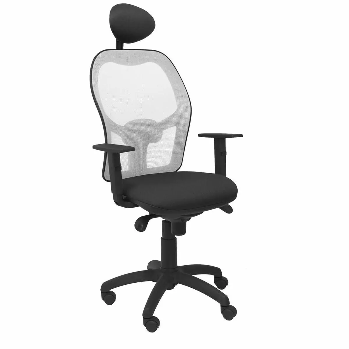 Office Chair With Headrest Jorquera Piqueras Y Crespo Ali840c Black 1