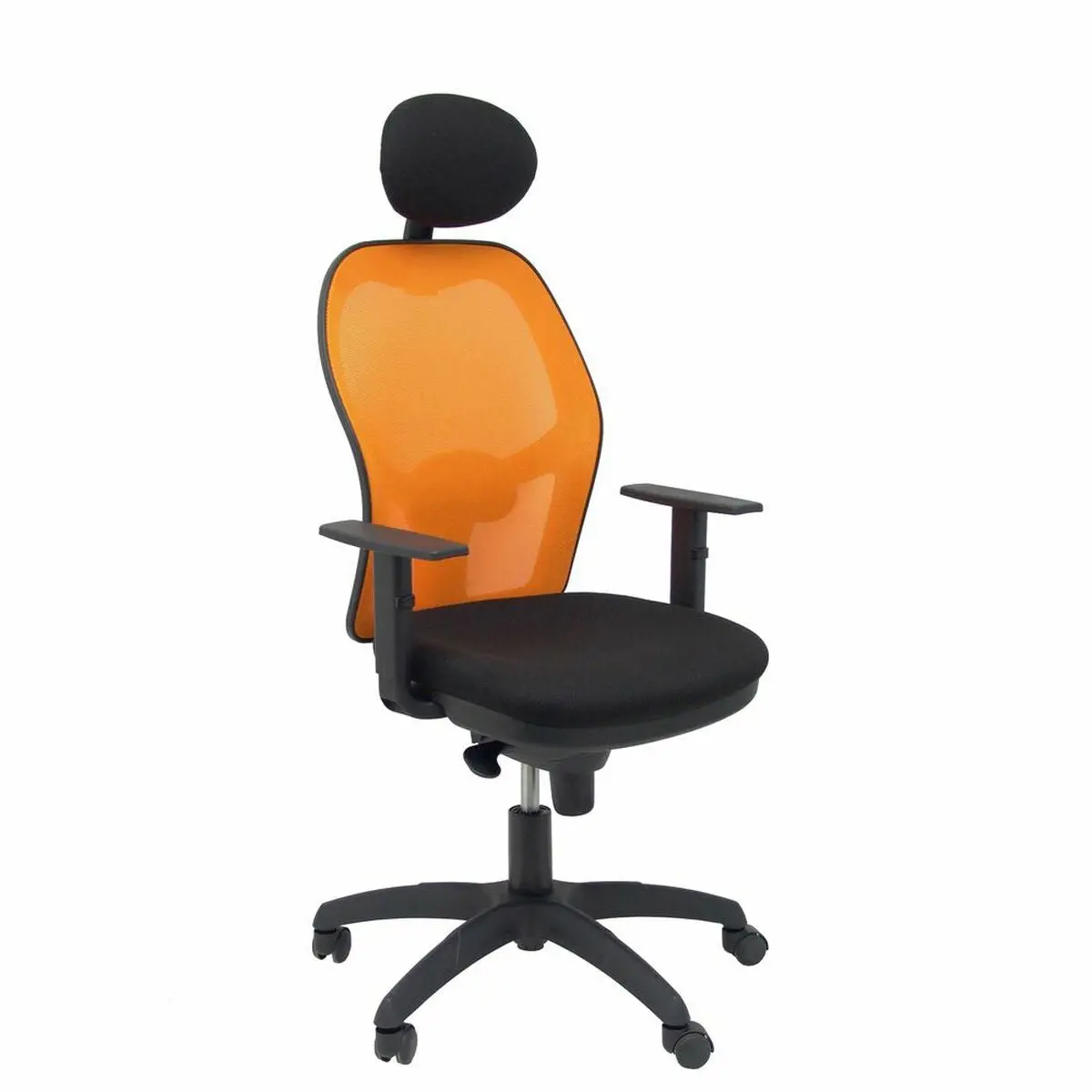 Office Chair With Headrest Jorquera Piqueras Y Crespo Ali840c Black 1