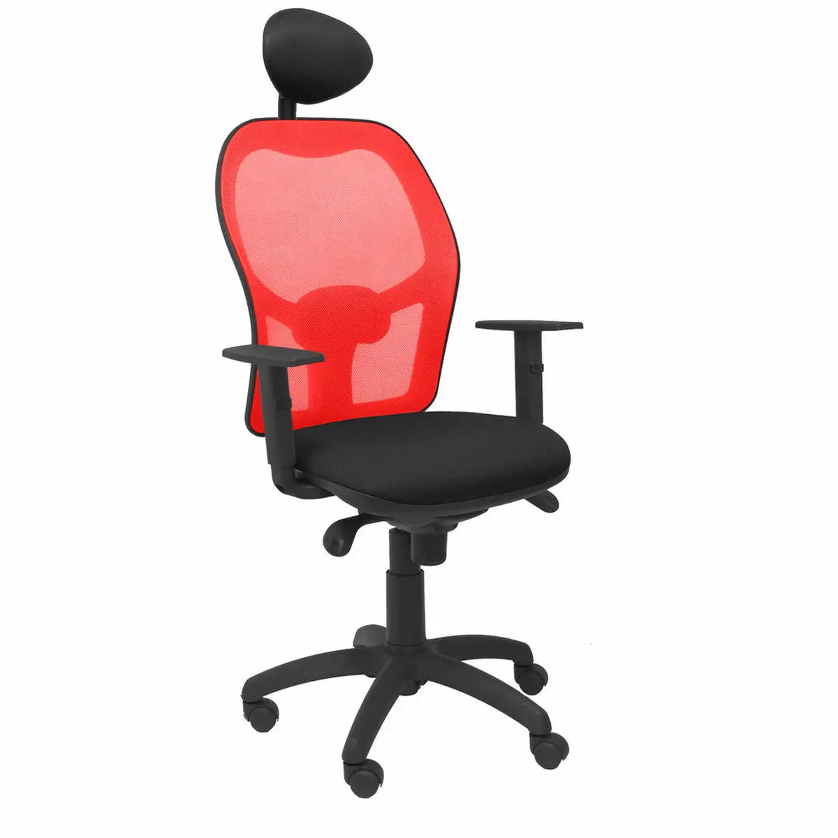 Office Chair With Headrest Jorquera Piqueras Y Crespo Ali840c Black 1