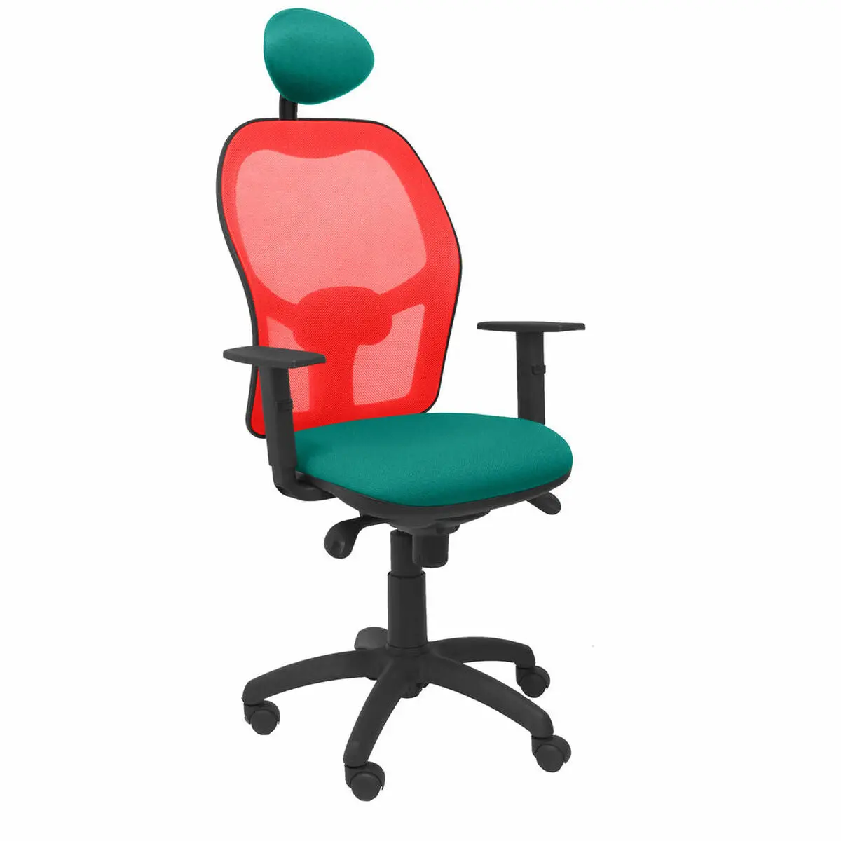 Office Chair With Headrest Jorquera Piqueras Y Crespo Bali39c Turquoise 1