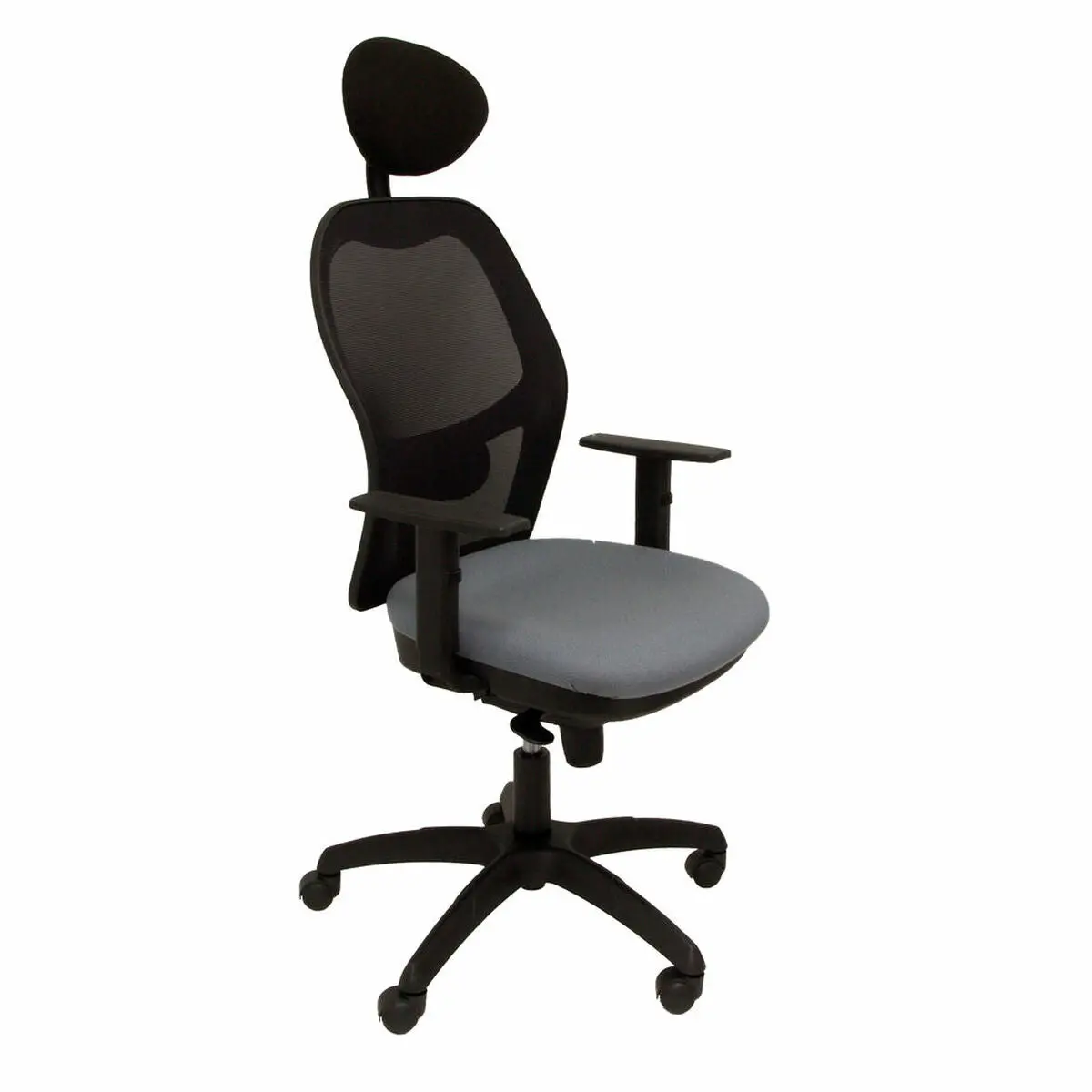 Office Chair With Headrest Jorquera Piqueras Y Crespo Ali220c Grey 1