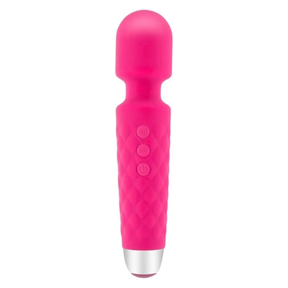 Massager S Pleasures The Wand Fuchsia Fuchsia Pink 1