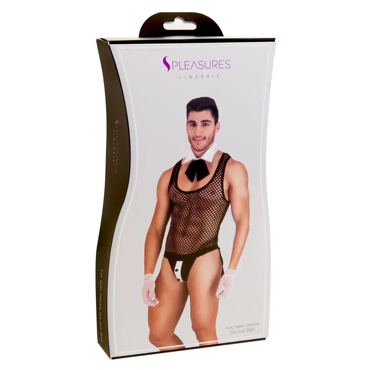 Erotic Costume S Pleasures White One Size 1