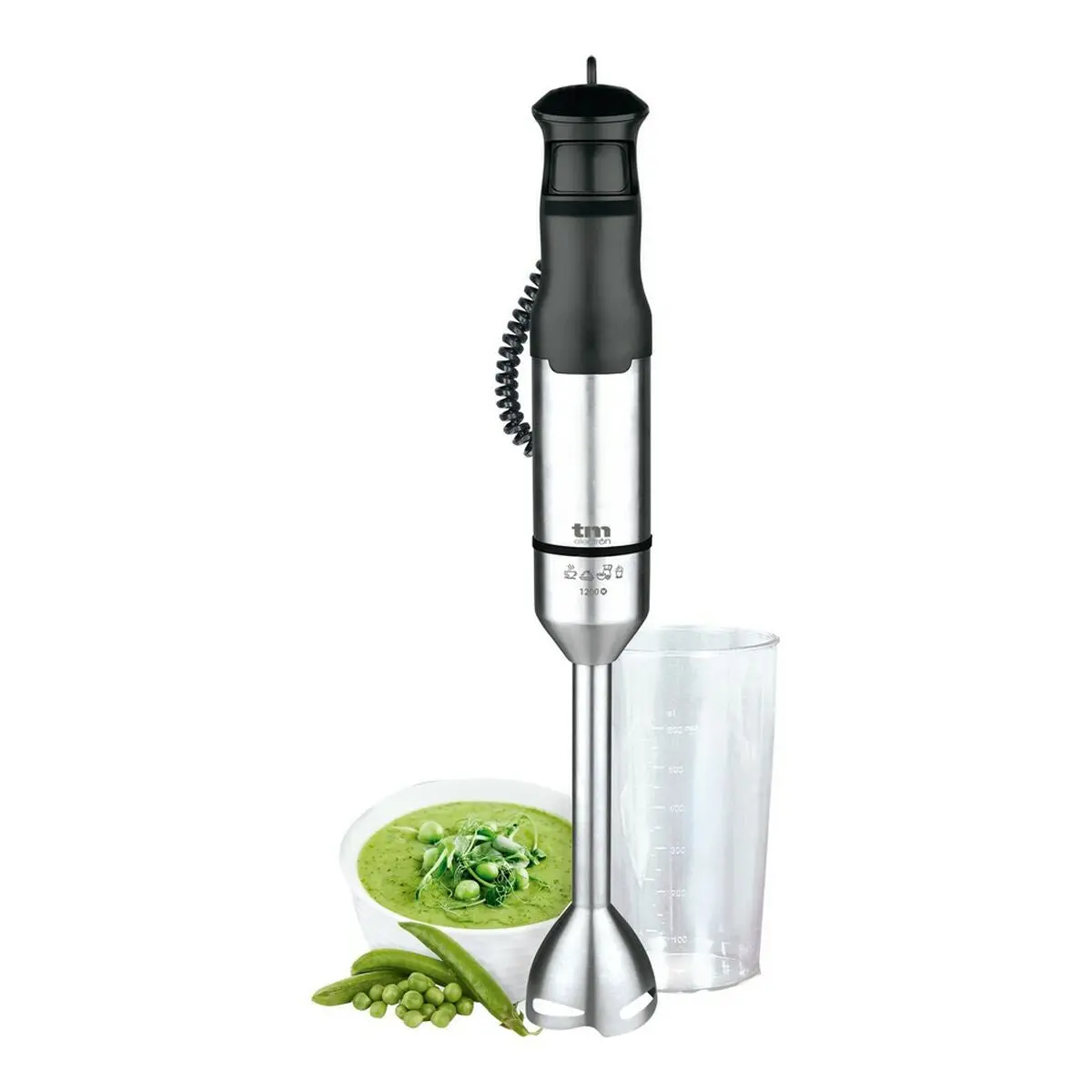 Hand-Held Blender Tm Electron Stainless Steel 1200 W 1