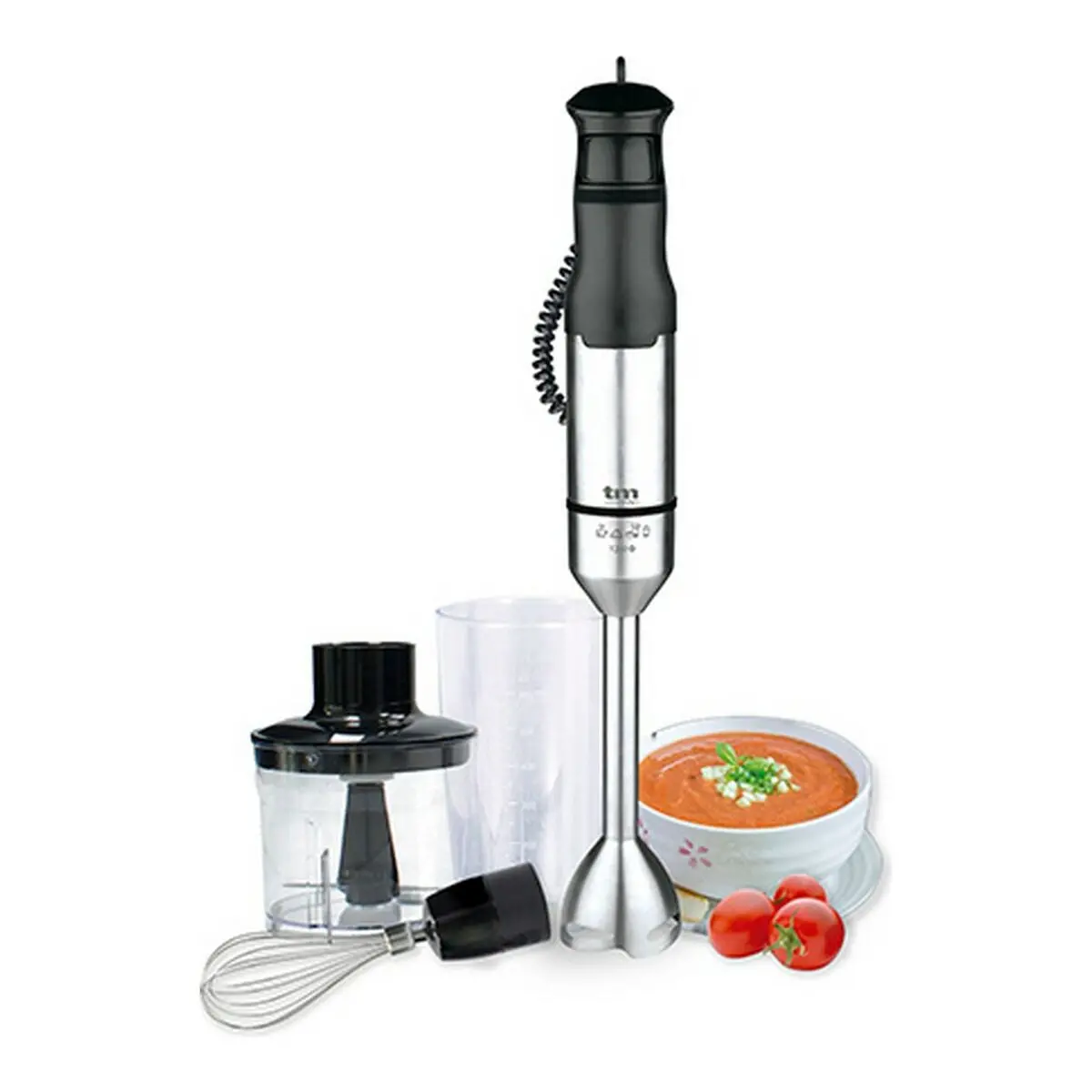 Hand-Held Blender Tm Electron Stainless Steel 1200 W 1