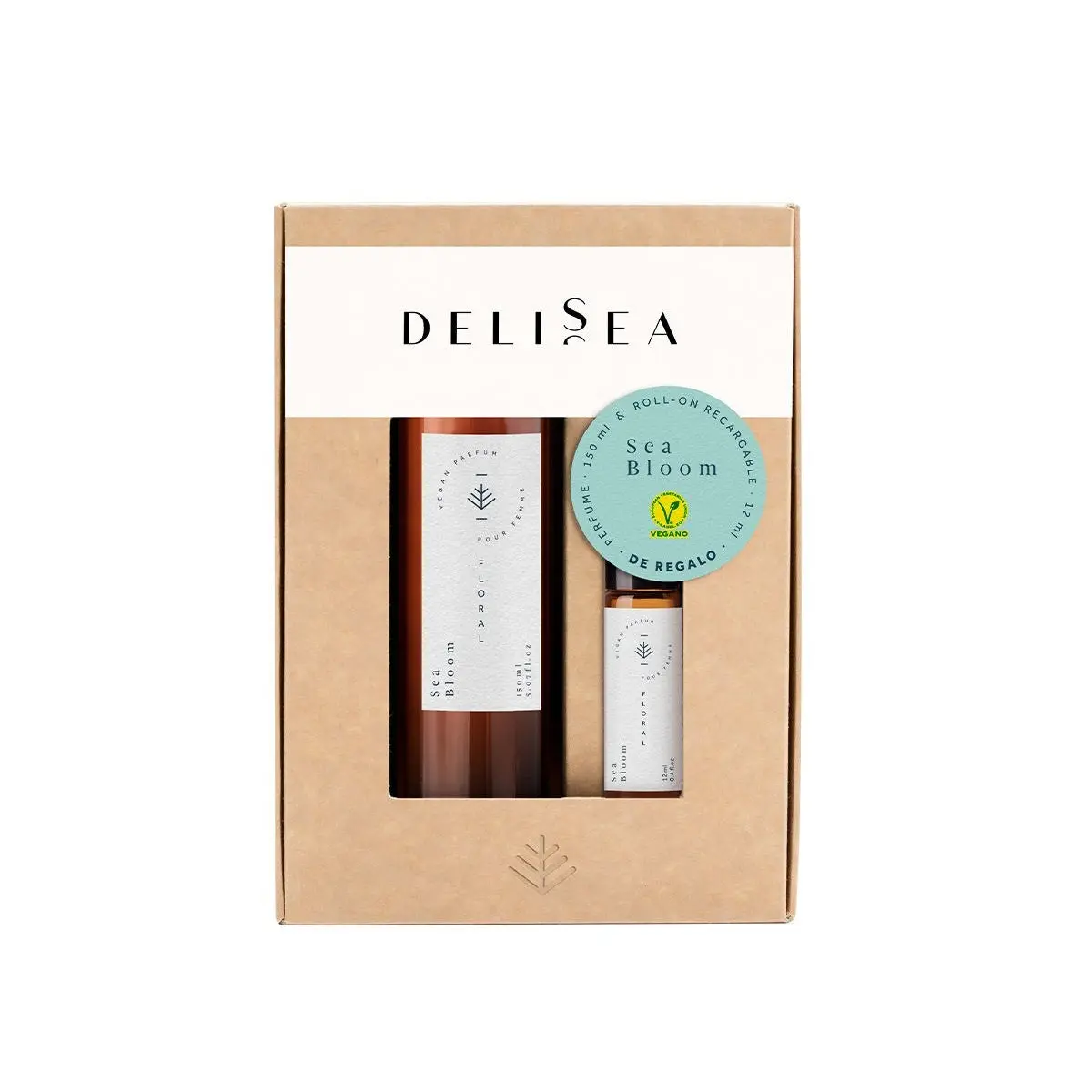 Women's Perfume Set Delisea Sea Bloom Pour Femme 2 Pieces 1