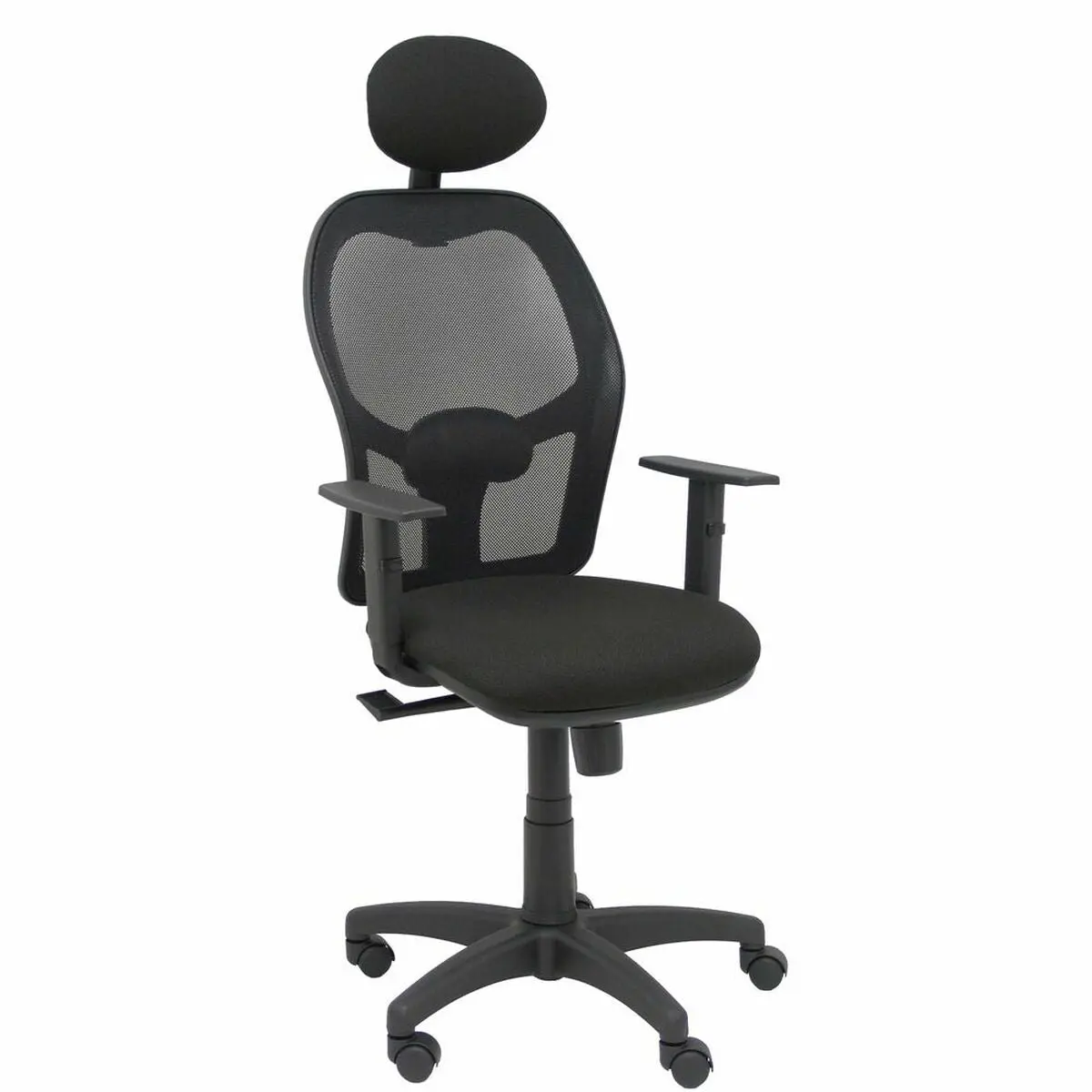 Office Chair With Headrest Alocén Piqueras Y Crespo B10crnc Black 1