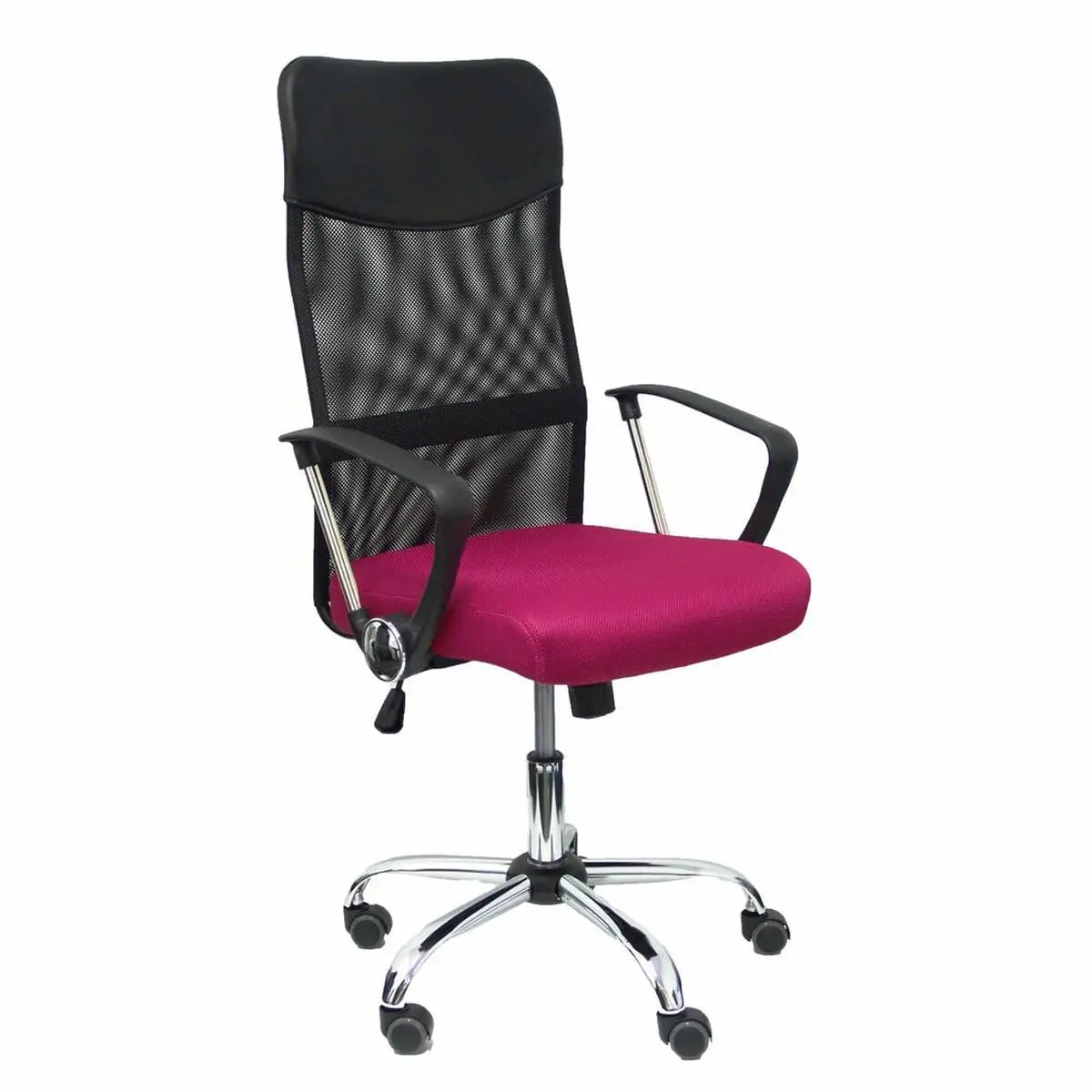 Office Chair Gontar Foröl 933Crrp Black Maroon 1