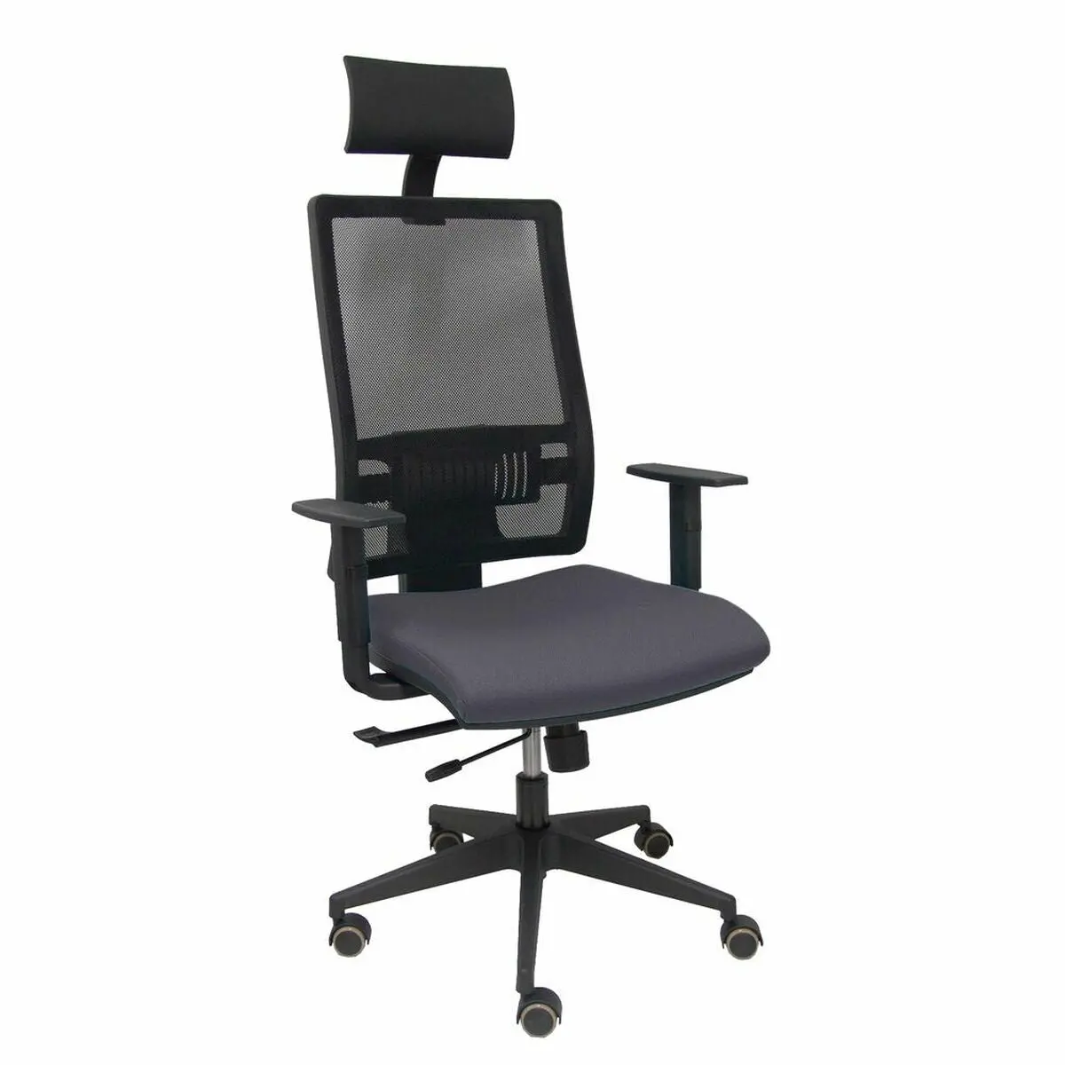 Office Chair With Headrest Piqueras Y Crespo B10crpc Dark Grey 1
