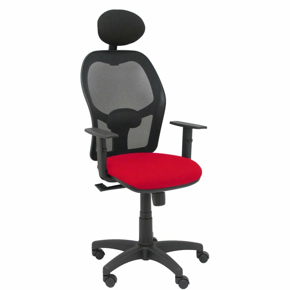 Office Chair With Headrest Alocén Piqueras Y Crespo B10crnc Red 1