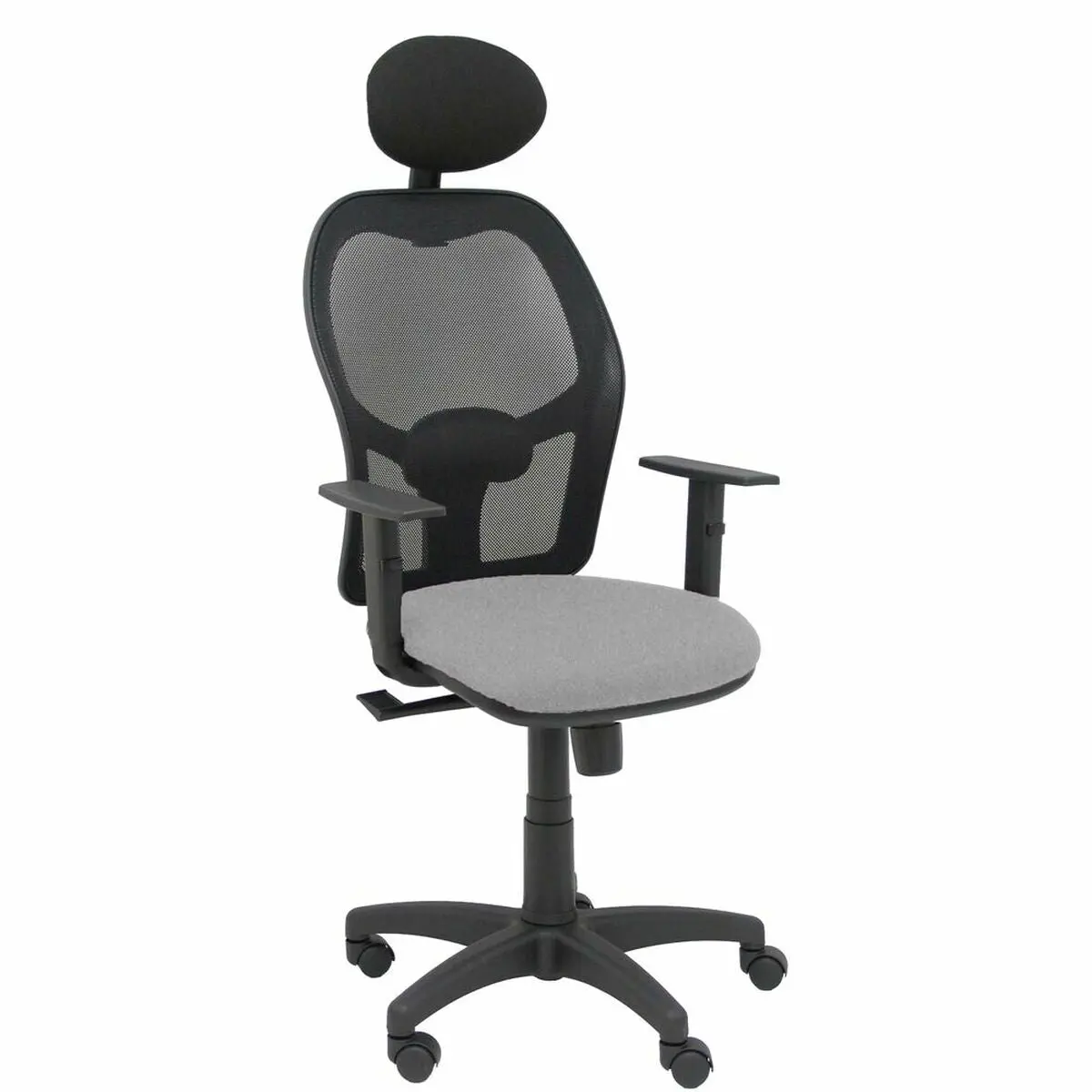 Office Chair With Headrest Alocén Piqueras Y Crespo B10crnc Light Grey 1