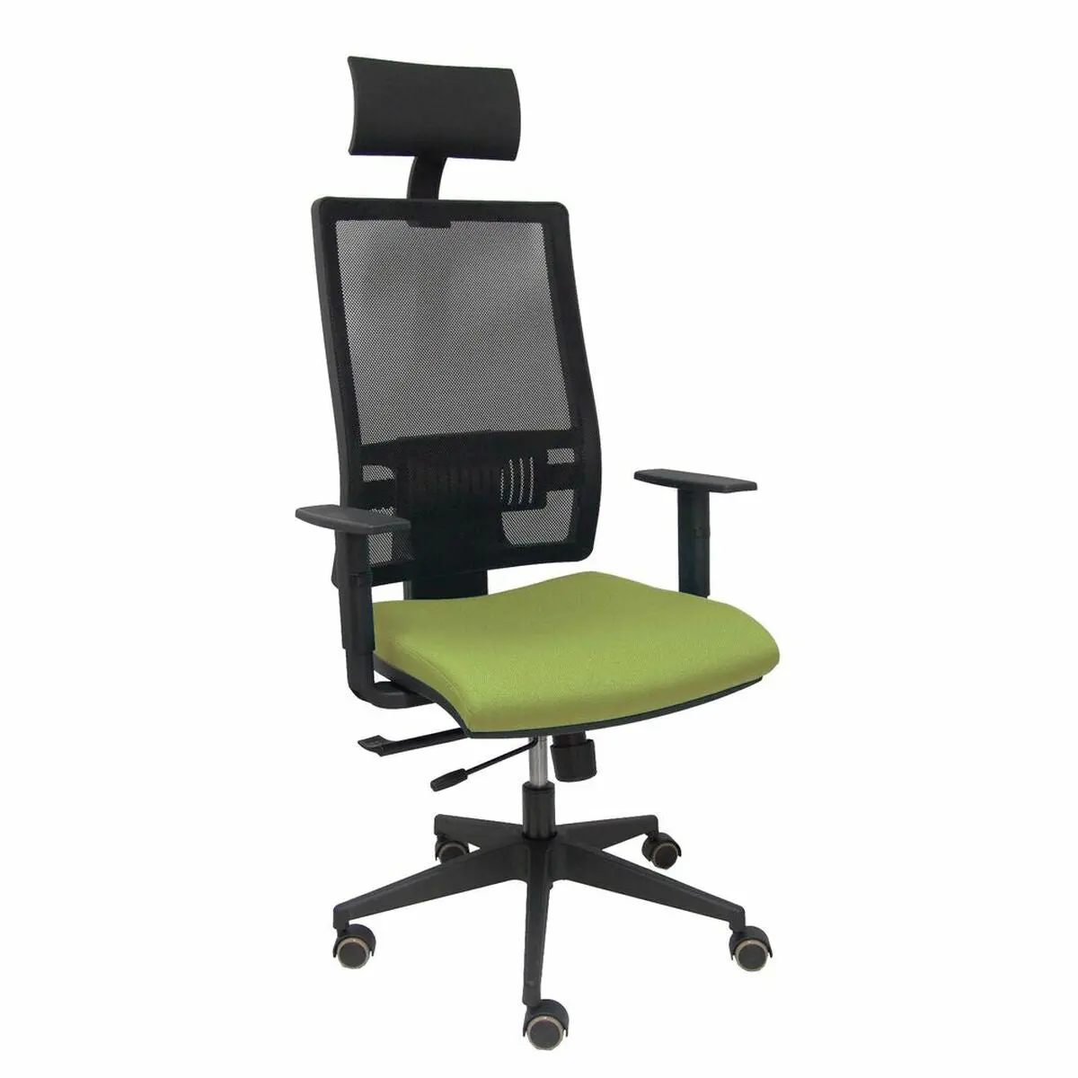 Office Chair With Headrest Piqueras Y Crespo B10crpc Olive Light Green 1