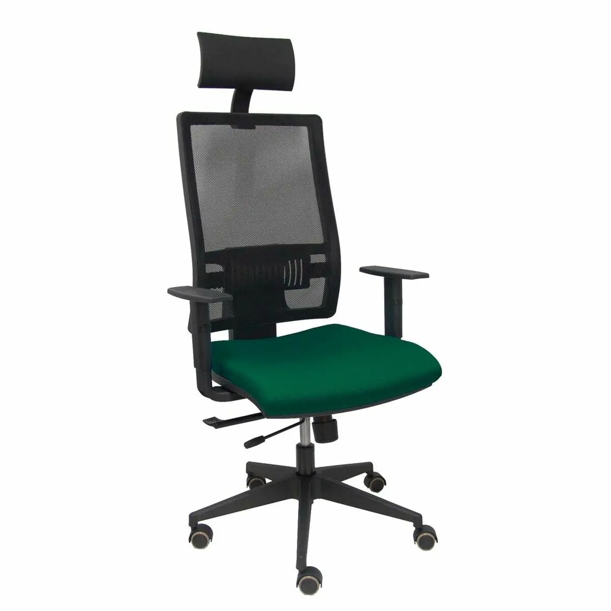 Office Chair With Headrest Piqueras Y Crespo B10crpc Dark Green Dark 1