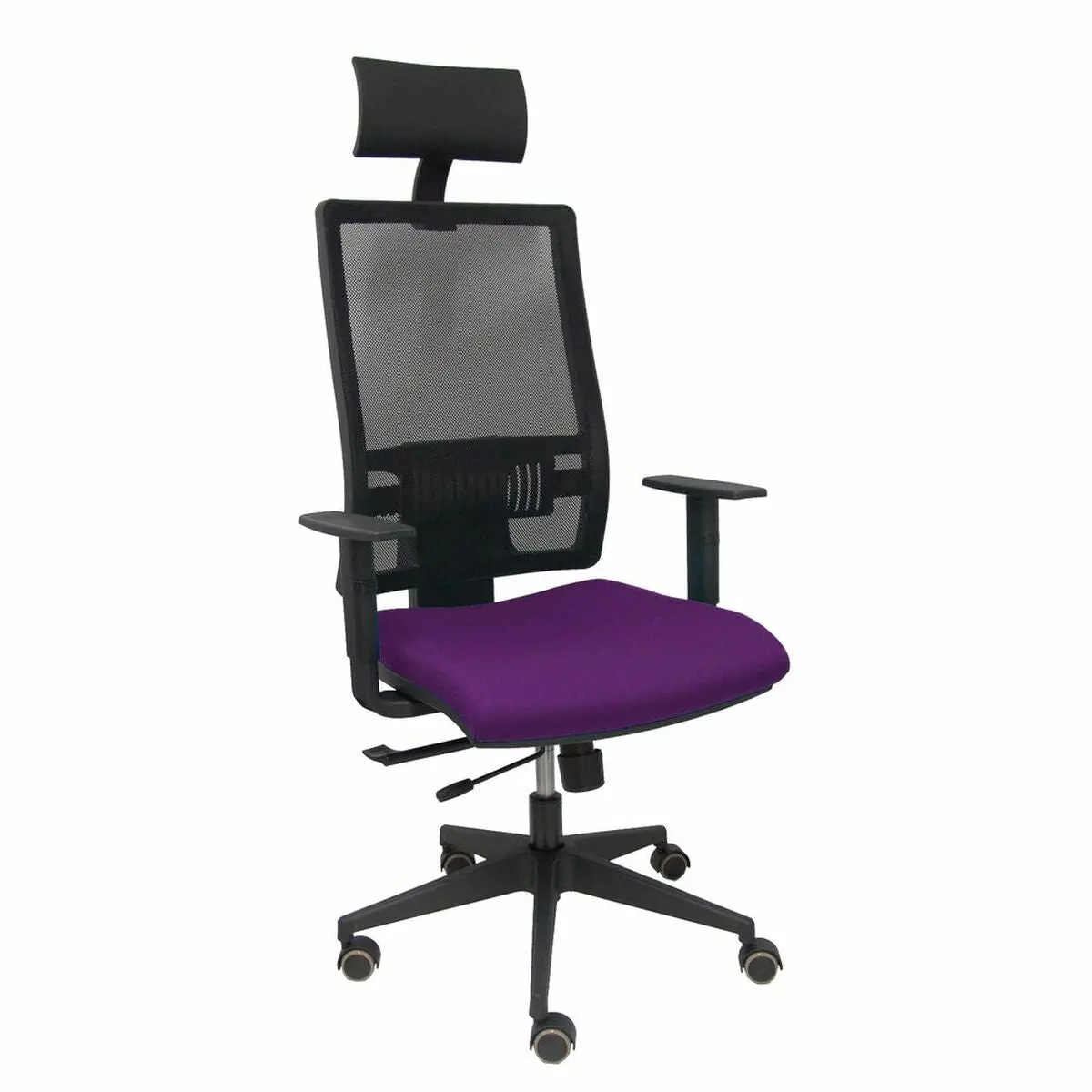 Office Chair With Headrest Piqueras Y Crespo B10crpc Purple 1