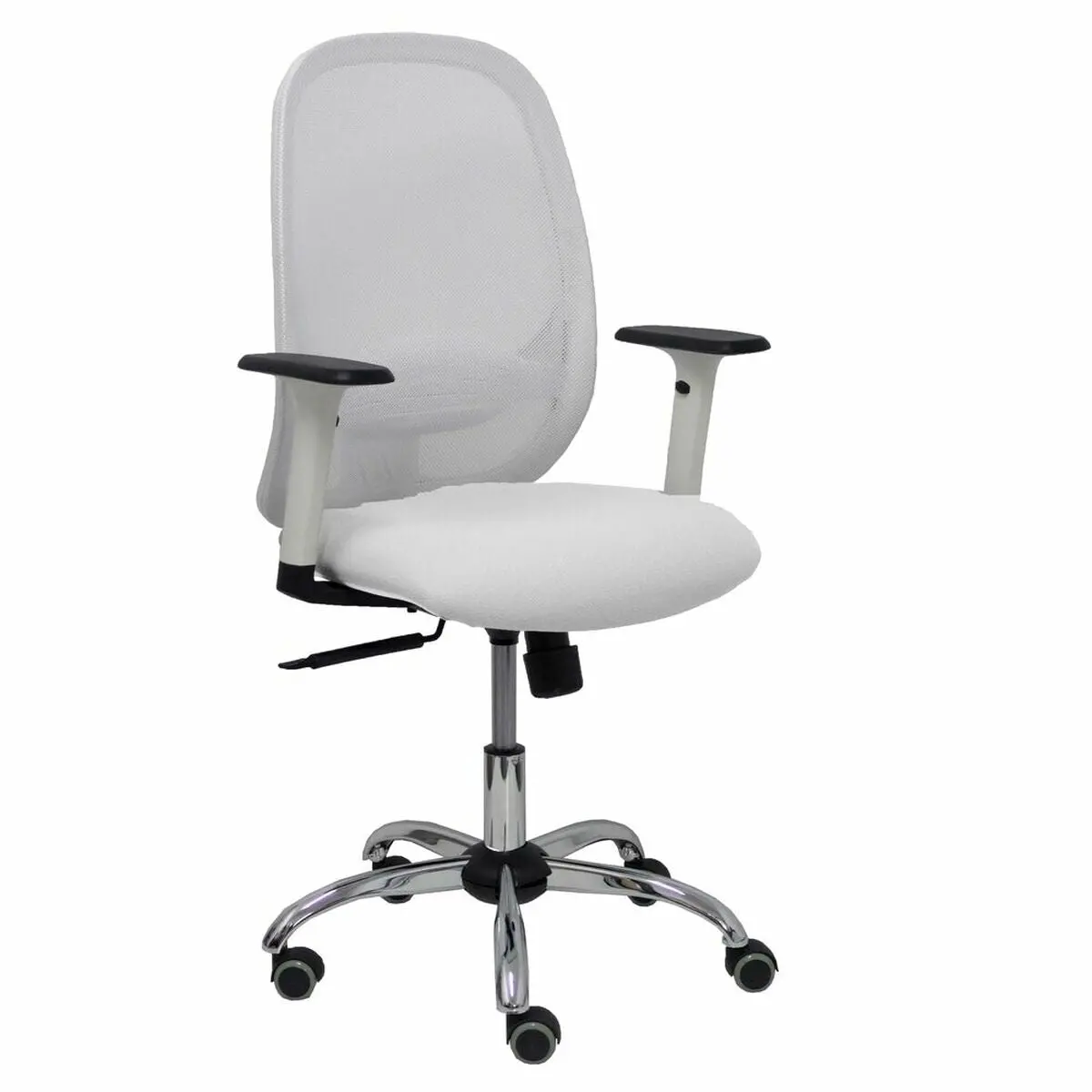 Office Chair Piqueras Y Crespo 354Crrp White With Armrests 1