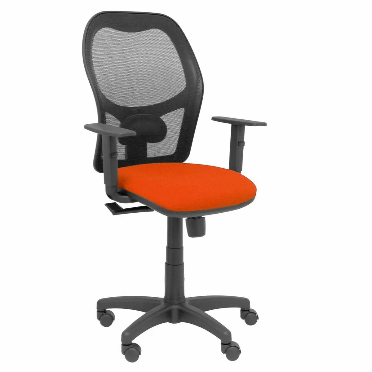 Office Chair Piqueras Y Crespo 5B10crn Orange Dark Orange With Armrests 1