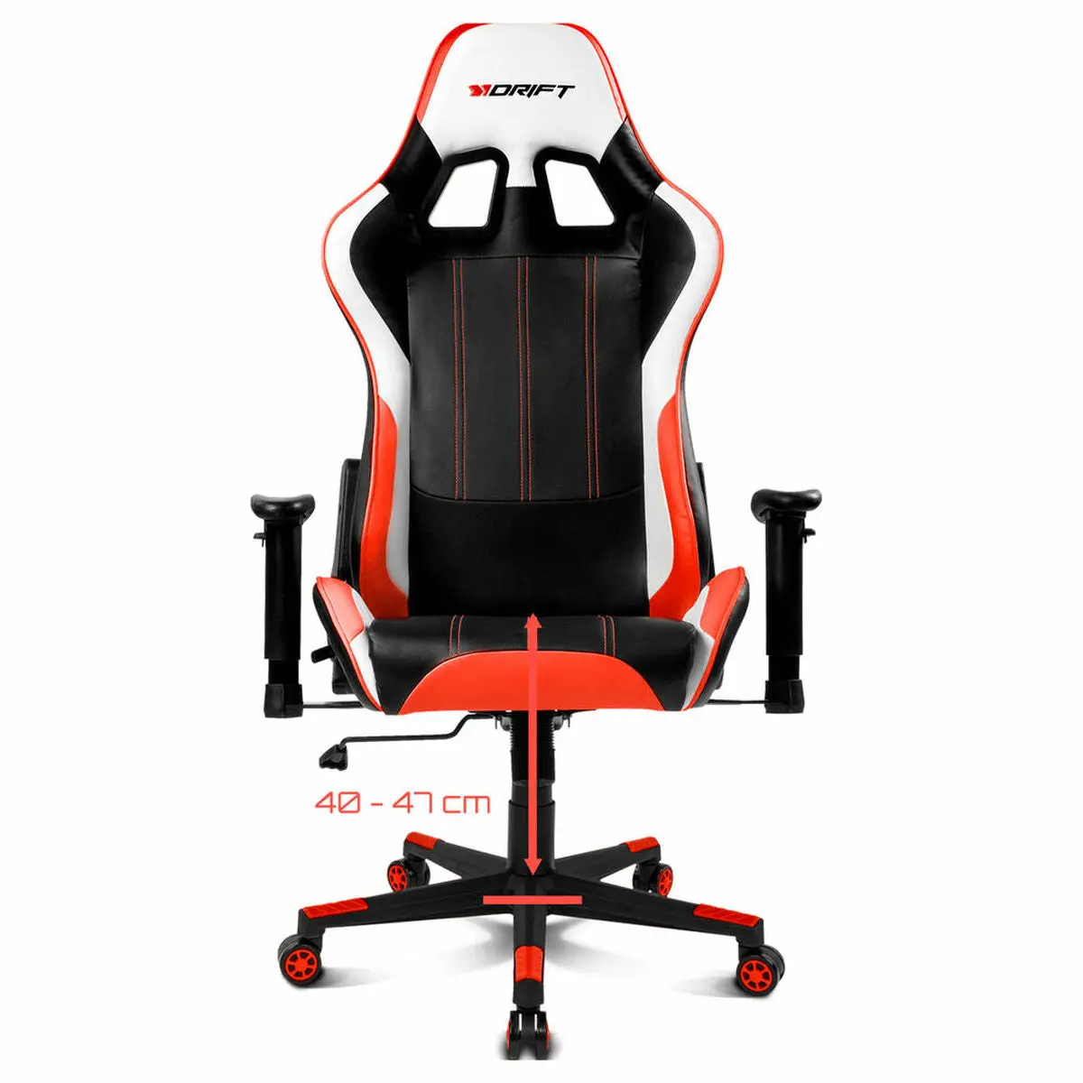 Office Chair Drift Dr175 Red Black 1