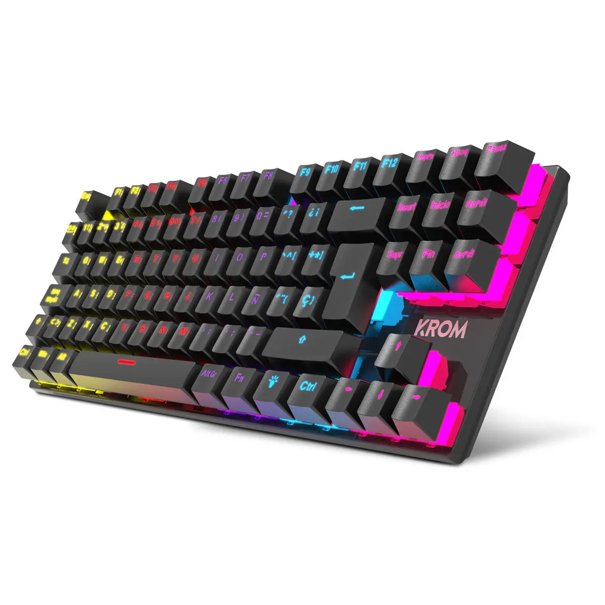 Keyboard Krom Nxkromkasictkl Black Backlighted 1