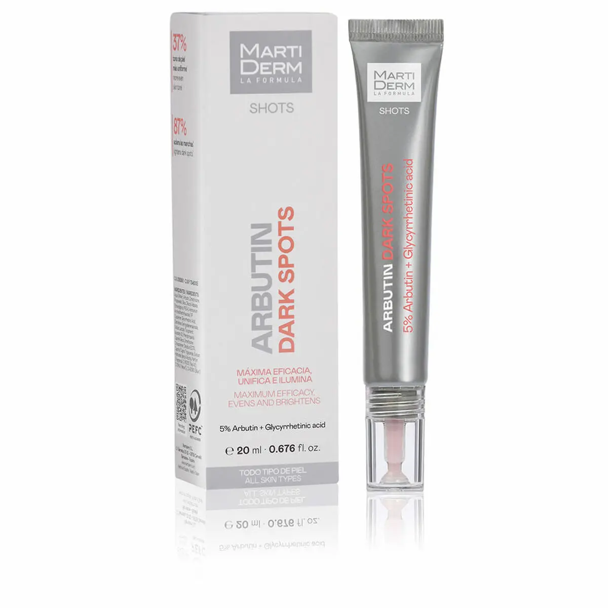 Hydrating Facial Cream Martiderm Shots 20 Ml 1