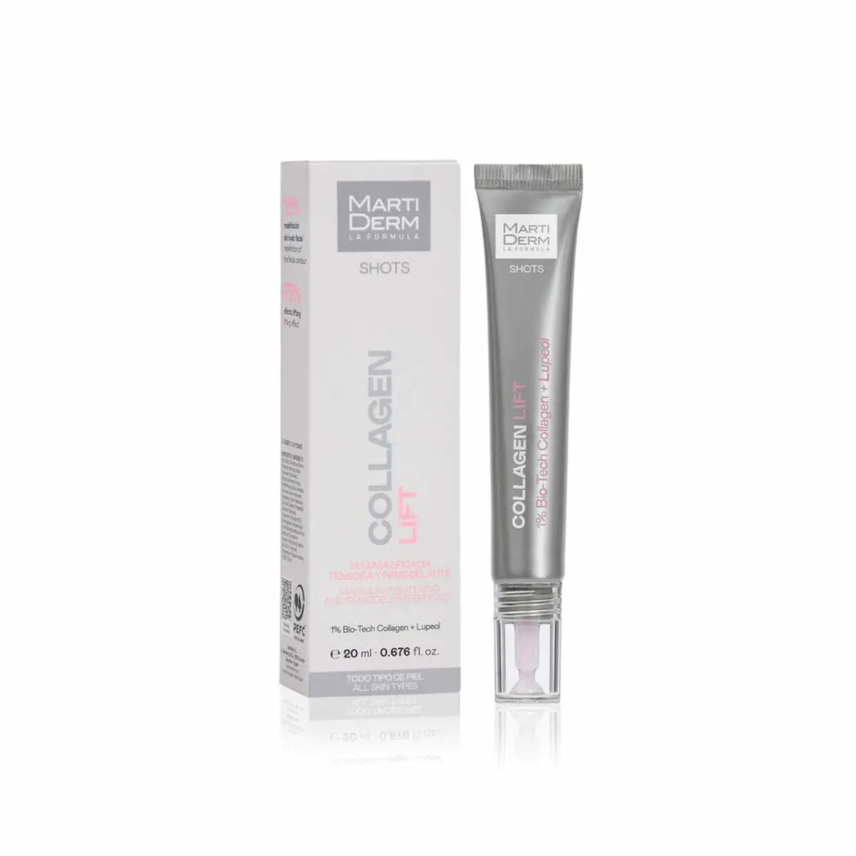 Hydrating Facial Cream Martiderm Shots 20 Ml 1