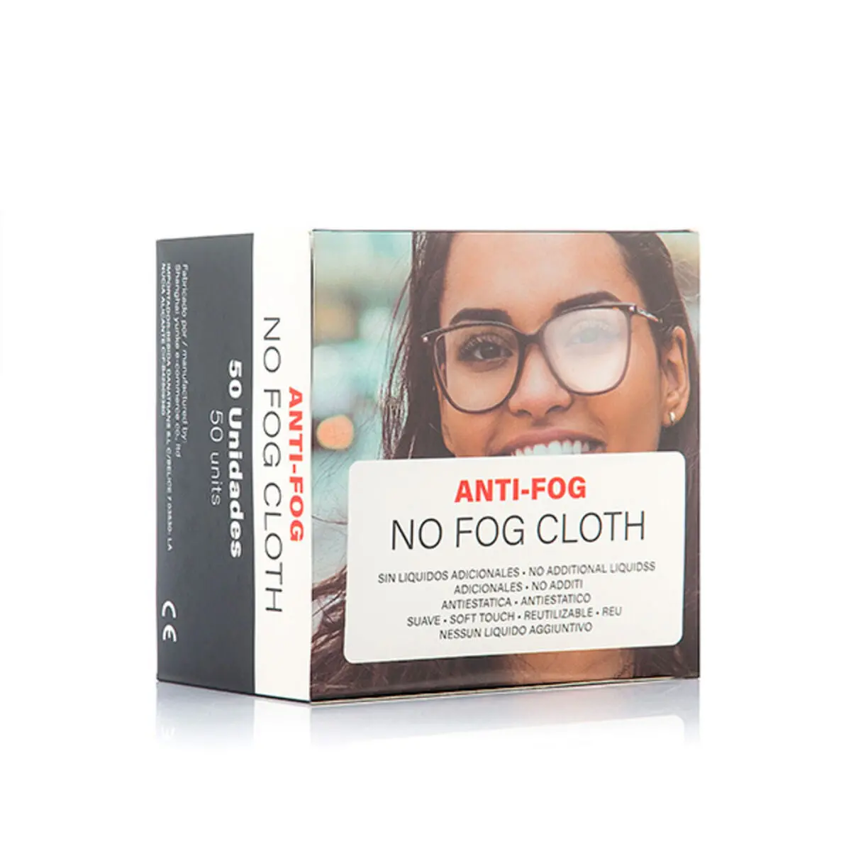 Anti-Fog Wipes For Glasses (Pack Of 50) 1