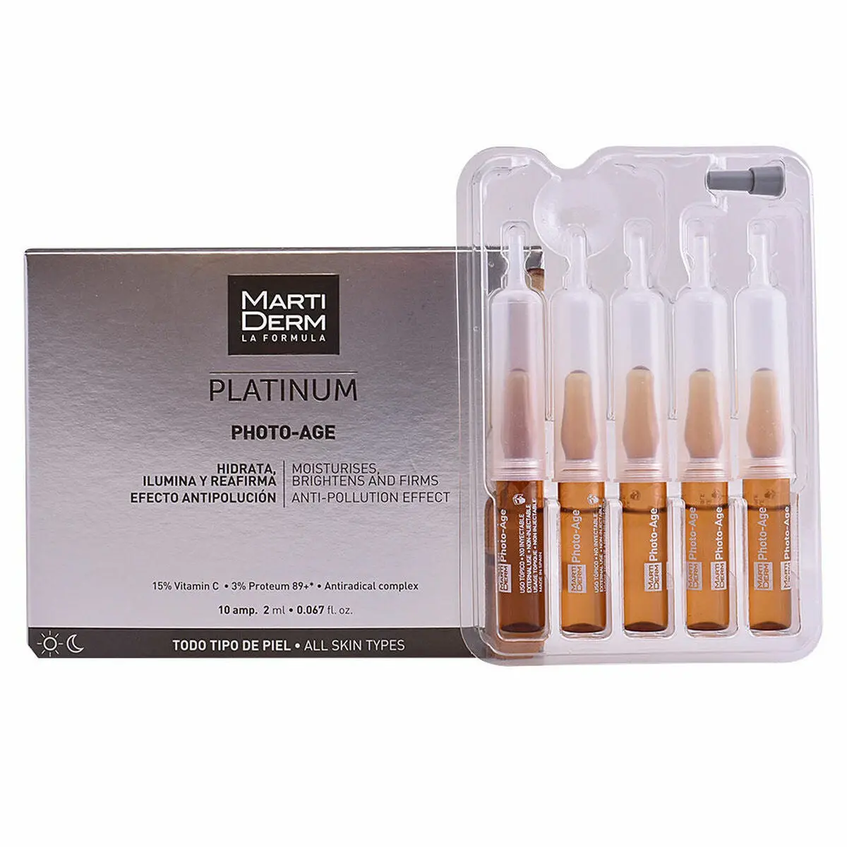 Ampoules Martiderm Platinum Photo-Age Antioxidant (10 X 2 Ml) 1