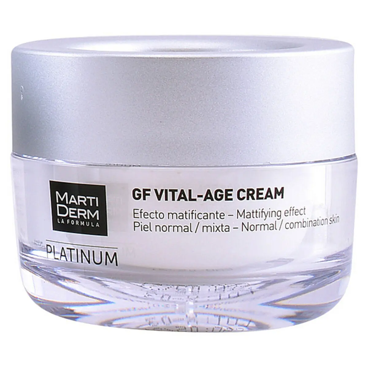 Moisturising Day Cream Martiderm Platinum Gf Vital Age 50 Ml 1