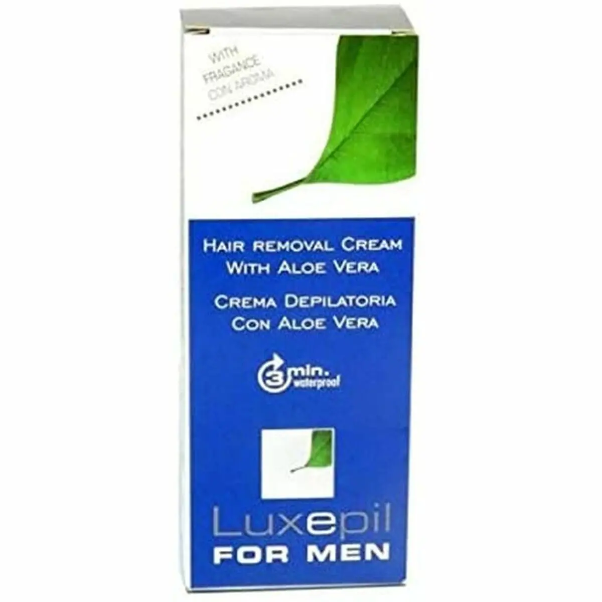 Body Hair Removal Cream Luxepil For Men Aloe Vera (150 Ml) 1