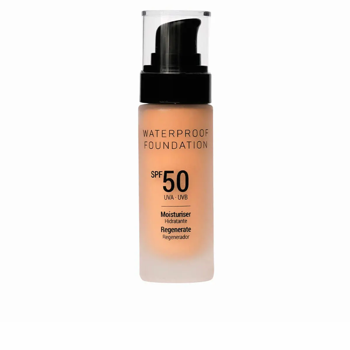 Liquid Make Up Base Vanessium Nº Shade 3-03 Water Resistant Spf 50 (30 Ml) 1