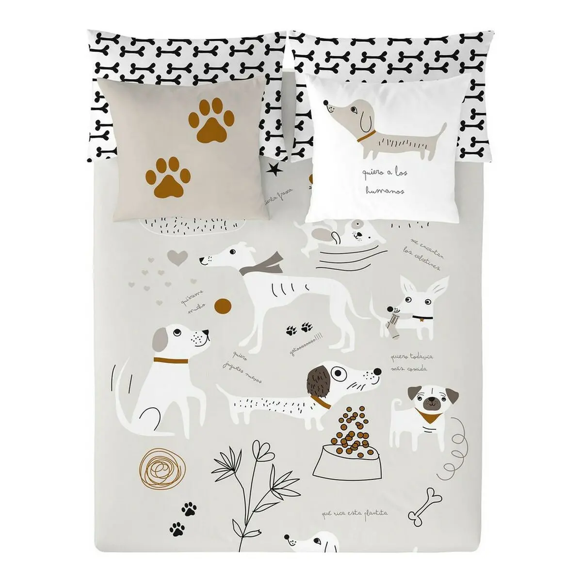 Nordic Cover Panzup Dogs Super King (260 X 220 Cm) 1
