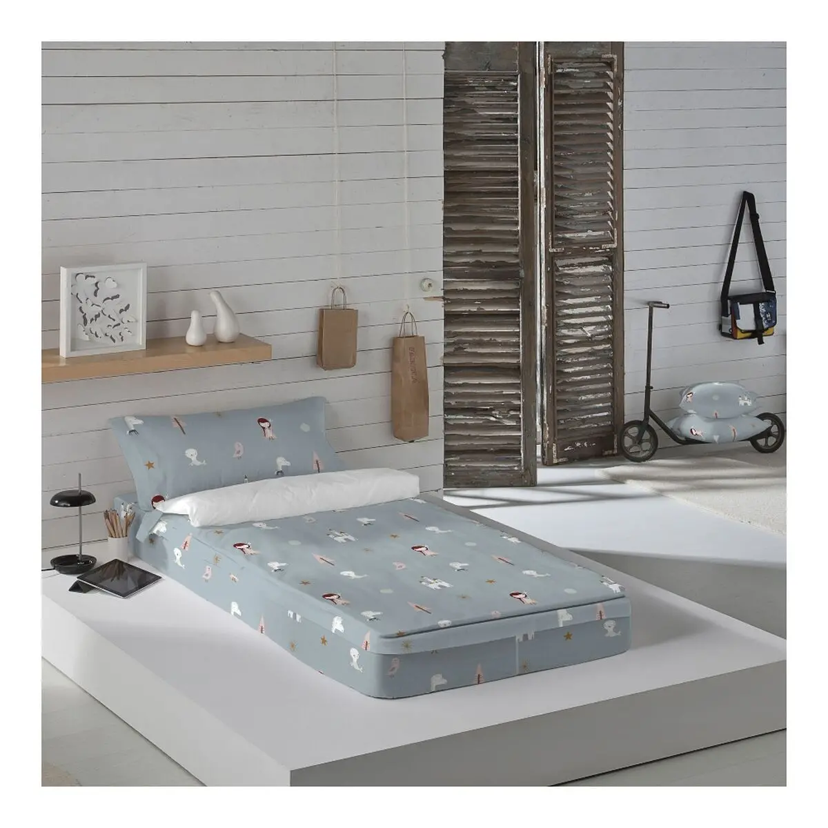 Quilt Cover Without Filling Haciendo El Indio Lady Snow 105 X 190/200 Cm (Single) 1